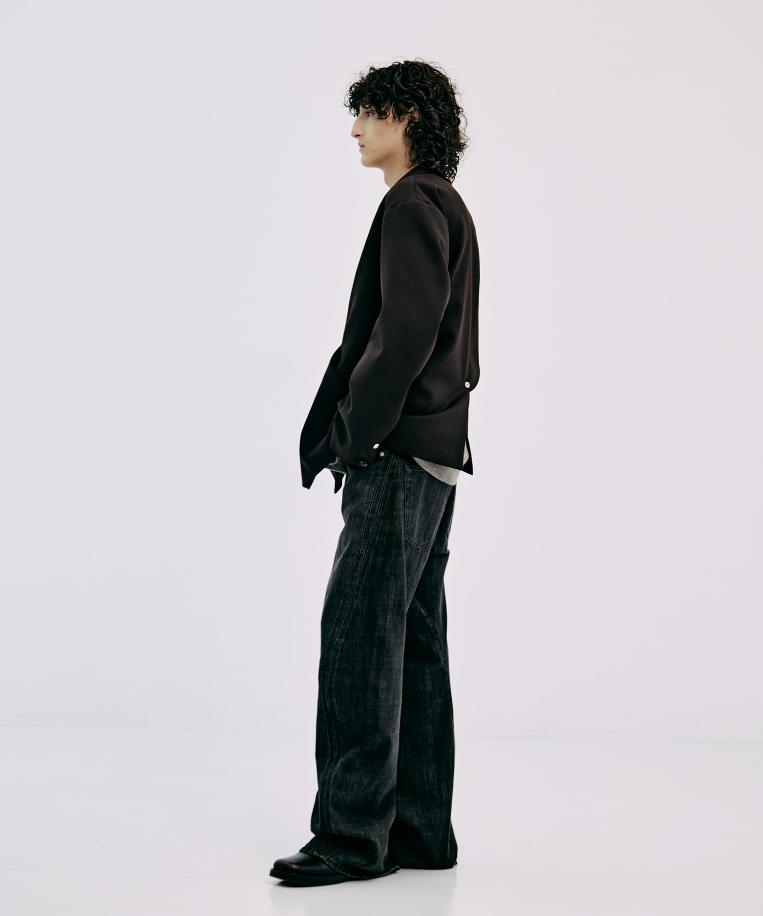 OVER SIZE DOUBLE JKT GABA CONZ