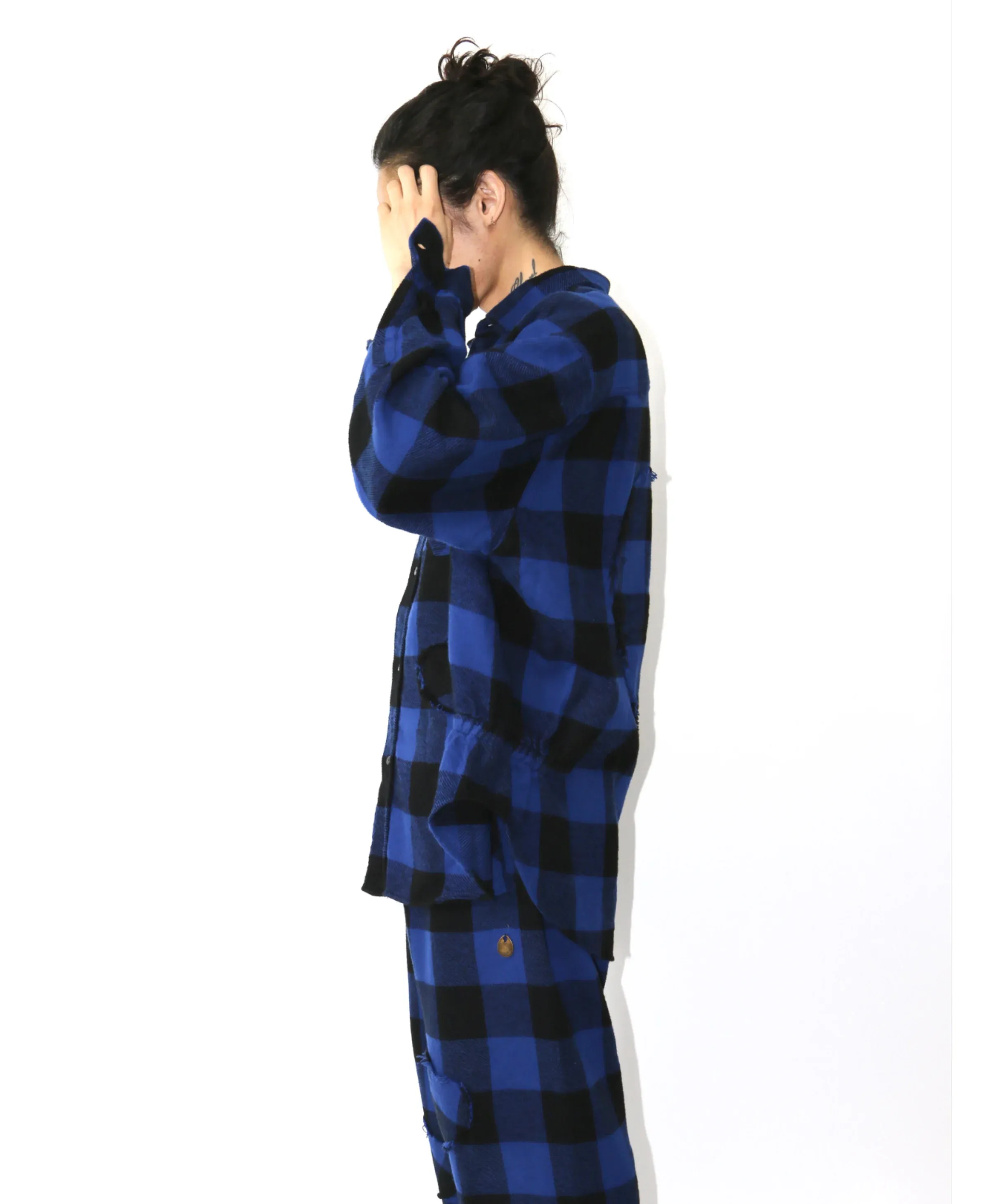 BELLOWS HEAVY FLANNEL SHIRTS - HEART NAM
