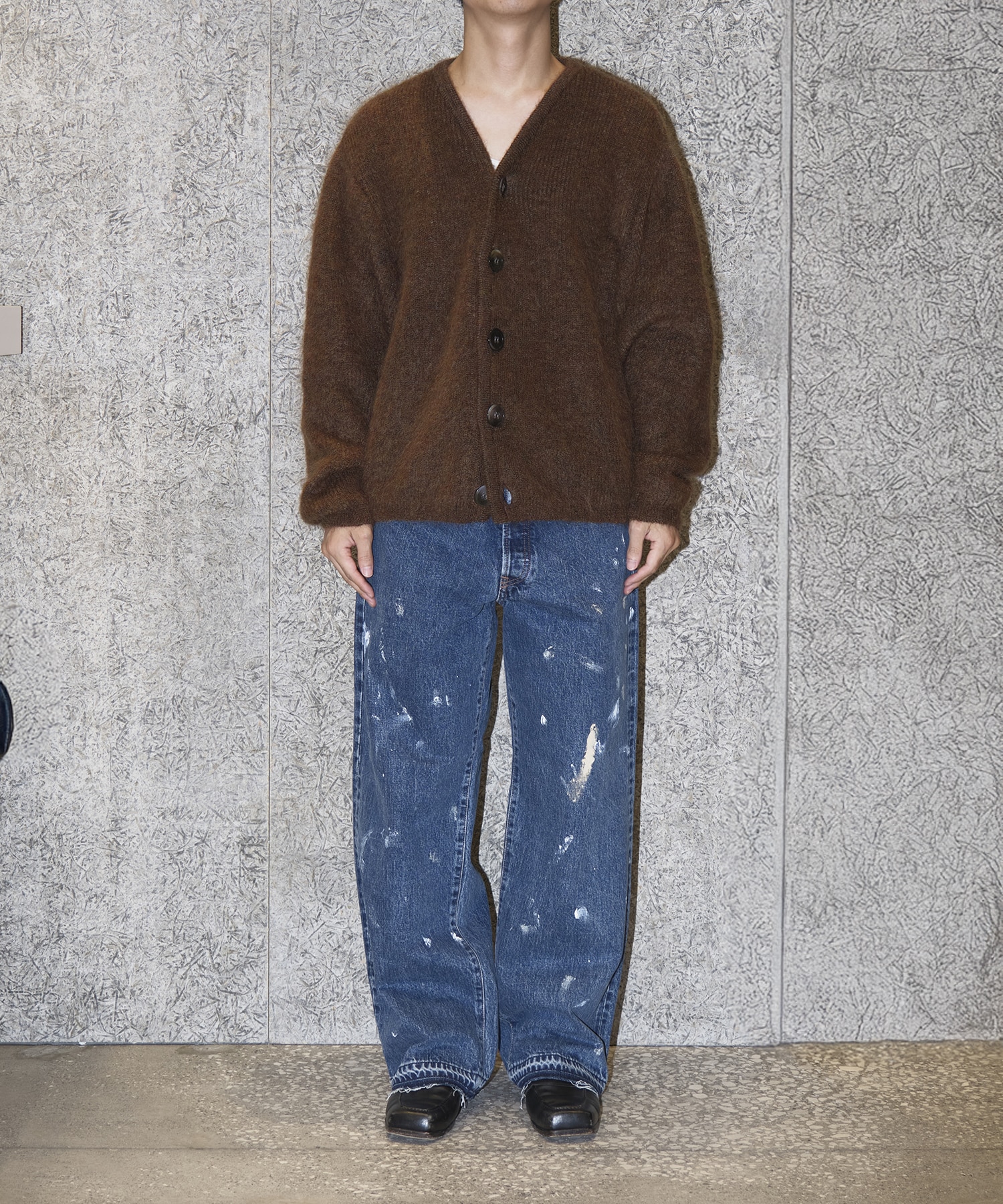 JUVENILE MOHAIR CARDIGAN KOOKY ZOO