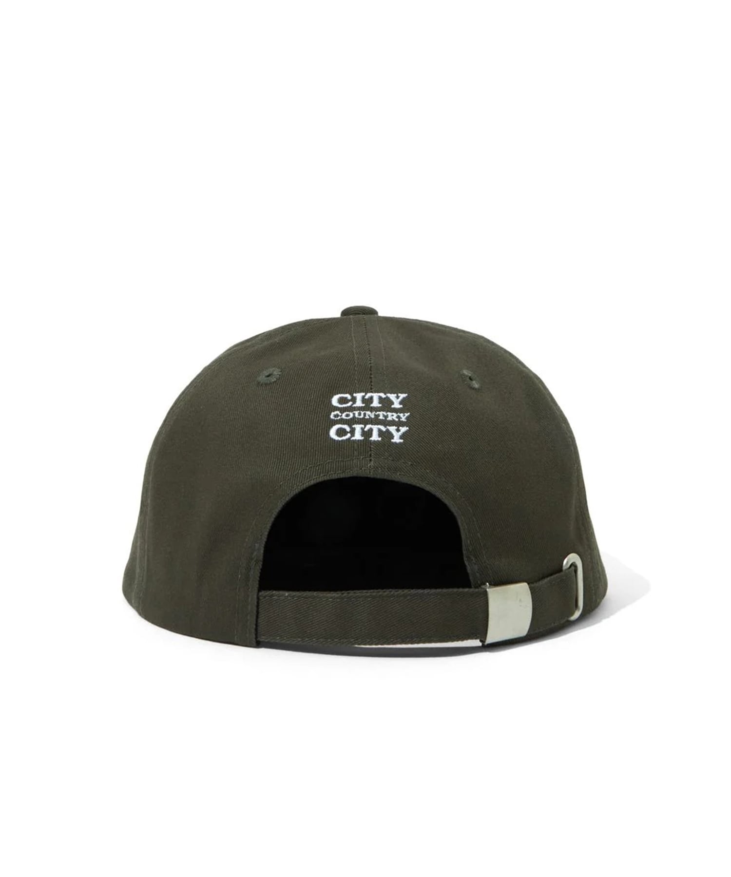 CITY COUNTRY CITY x AVIREX EMBROIDERED LOGO COTTON TWILL CAP CITY COUNTRY CITY