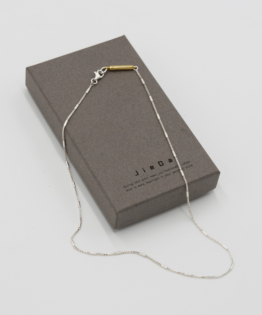 THIN 925 SILVER NECKLACE JieDa