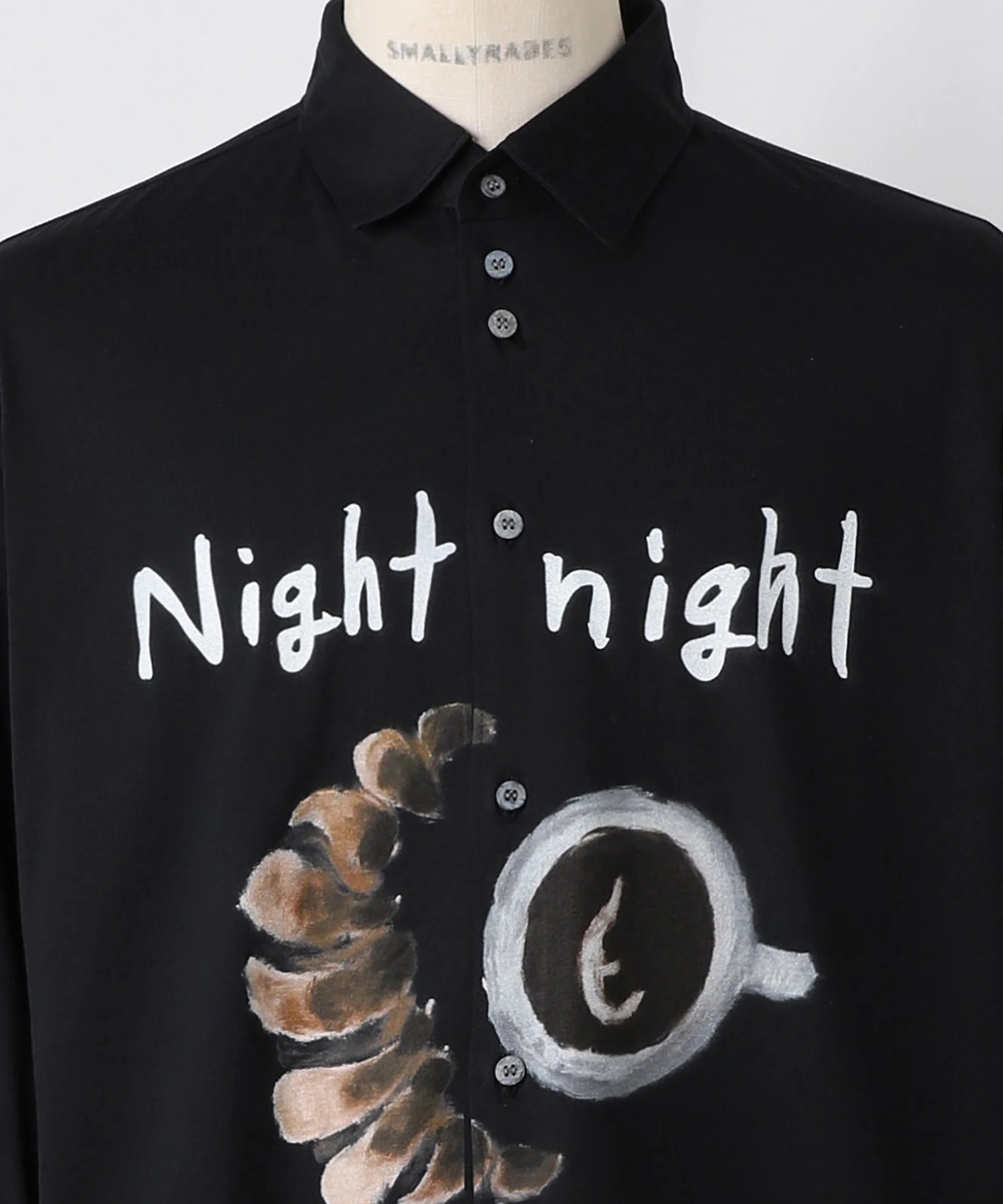 HENRY CUFFS SHIRT WITH night night(ISSUE 8) SHINYAKOZUKA