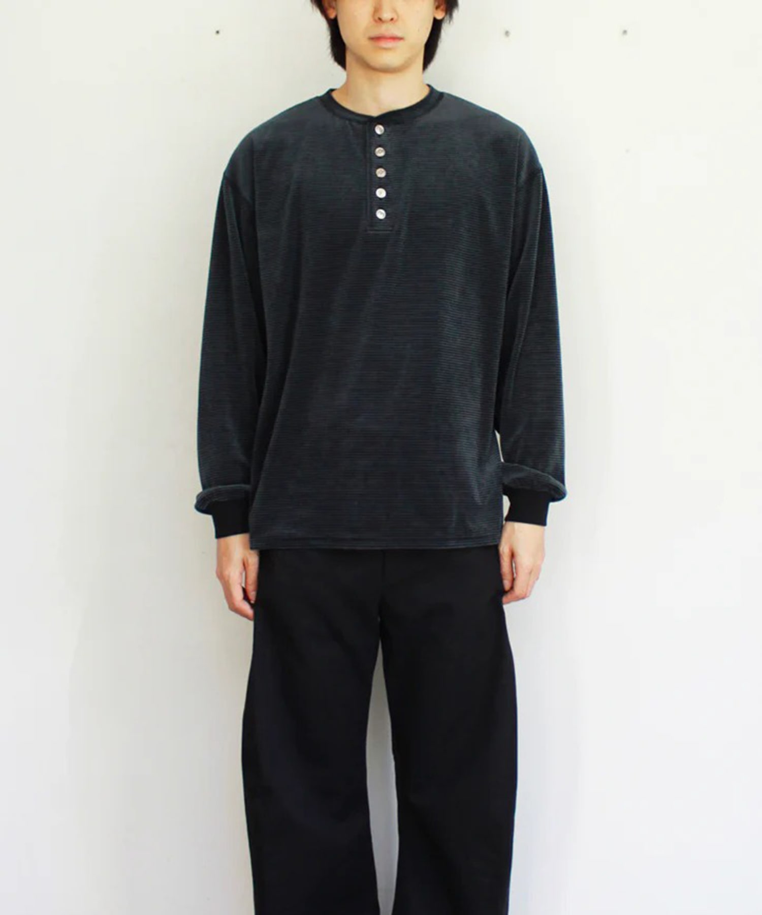 Henryneck L/S T Shirts 