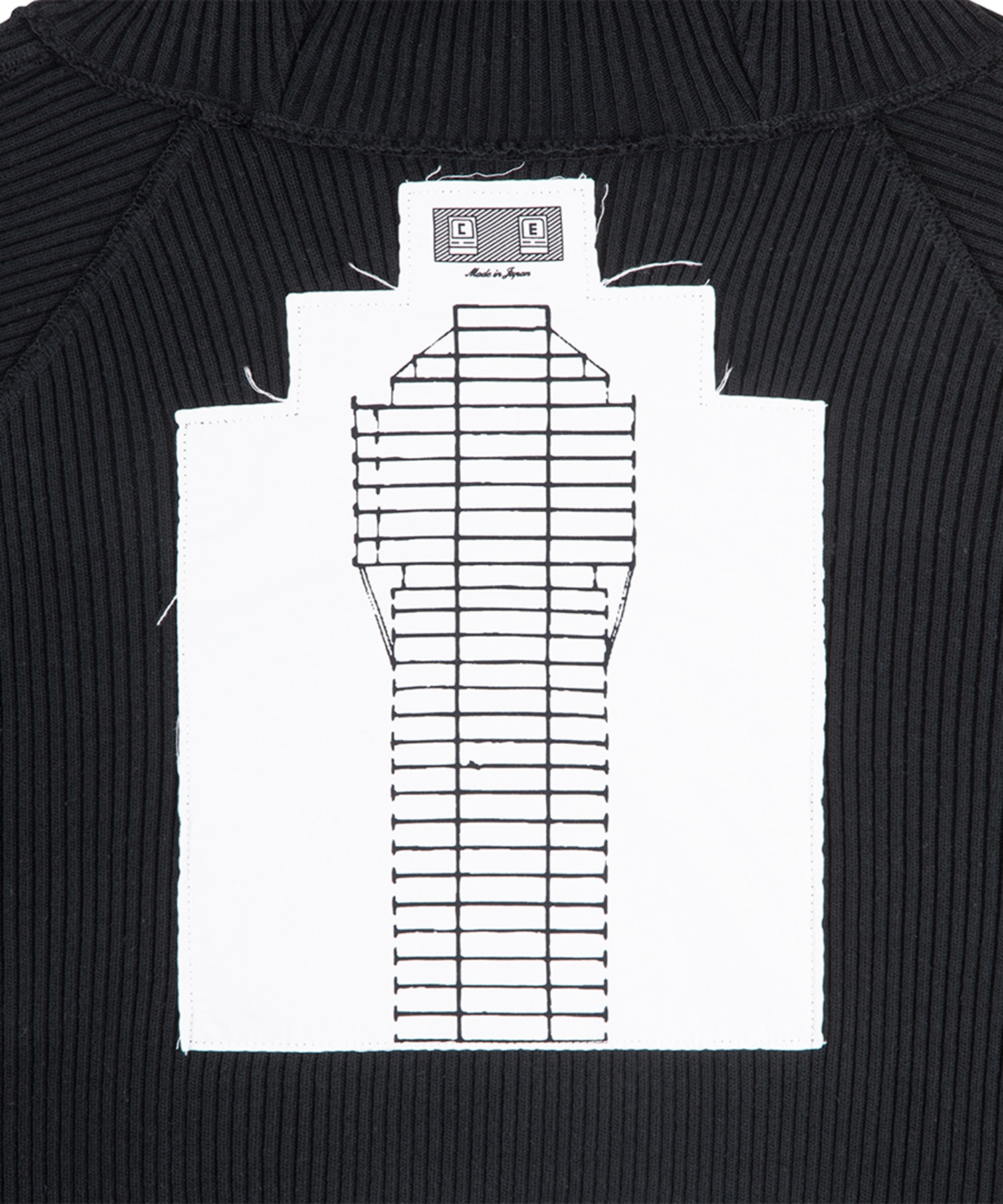 WIDE RIB BIG HEAVY ZIP HOODY C.E.