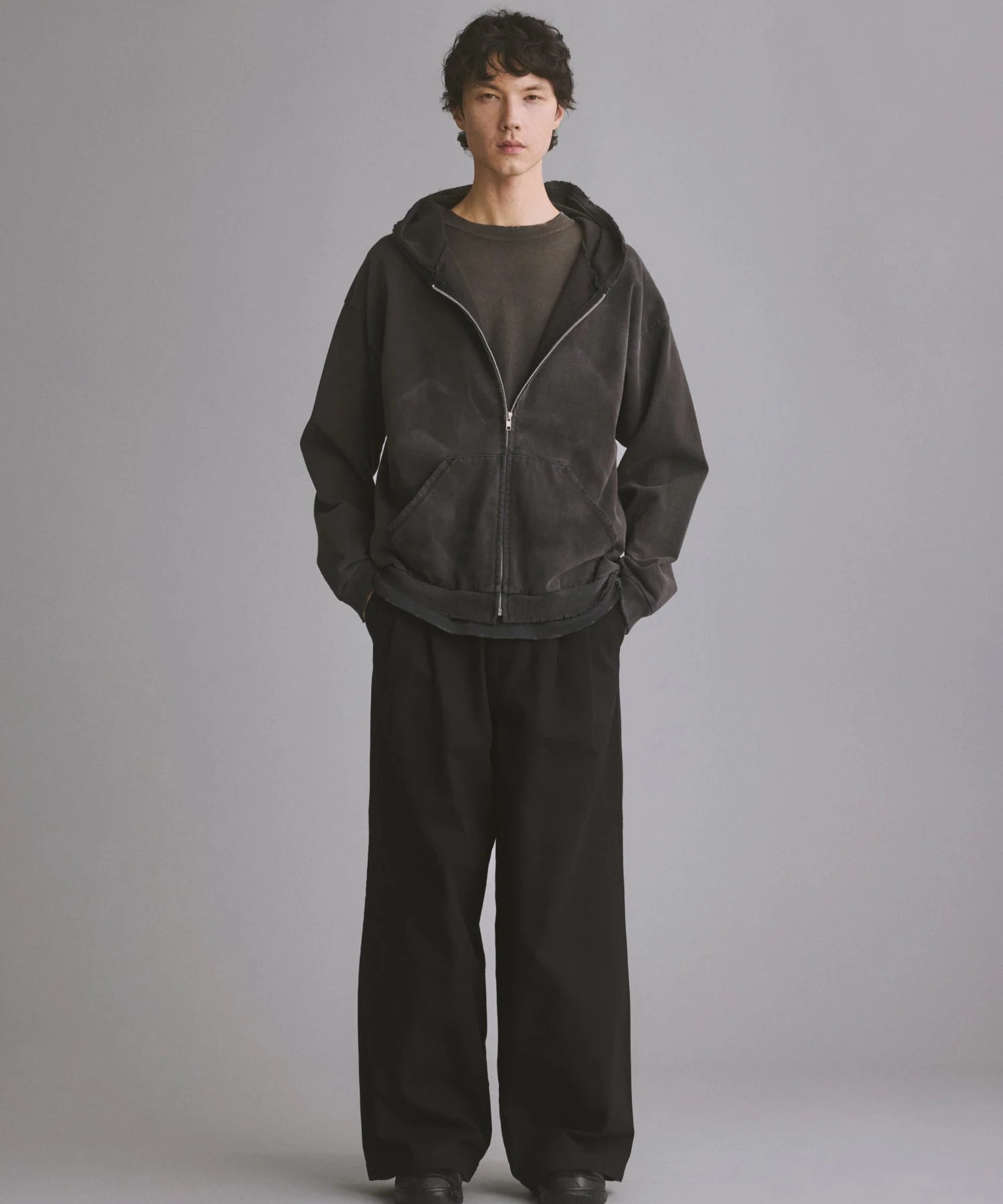 VINTAGE WASHED ZIP HOODIE NewManual