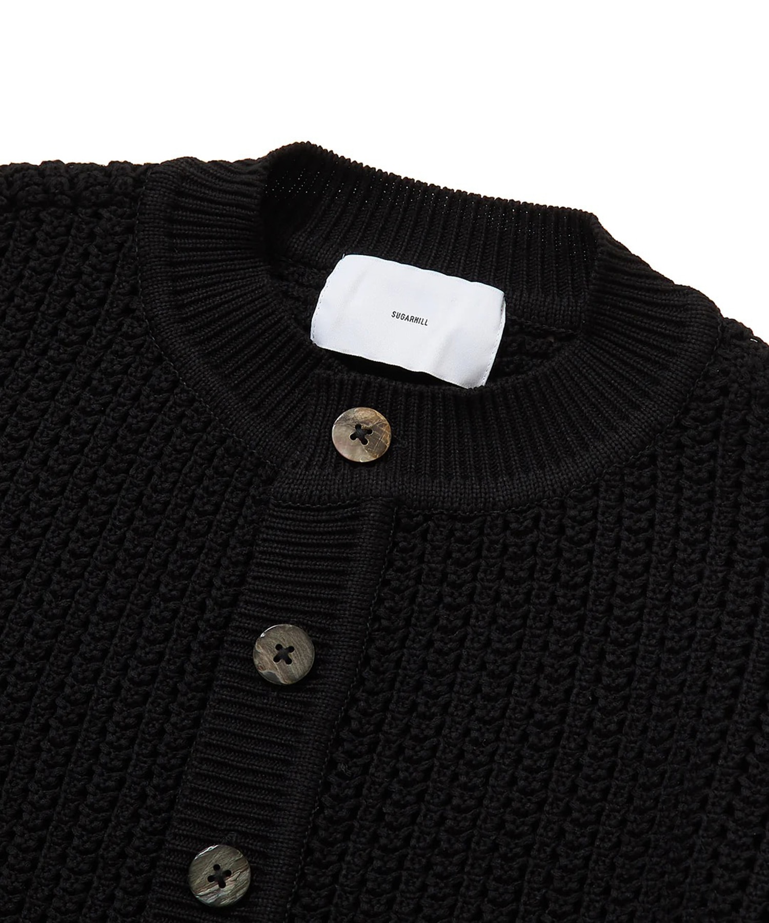 OPERN-WORK BUTTON KNIT SUGARHILL