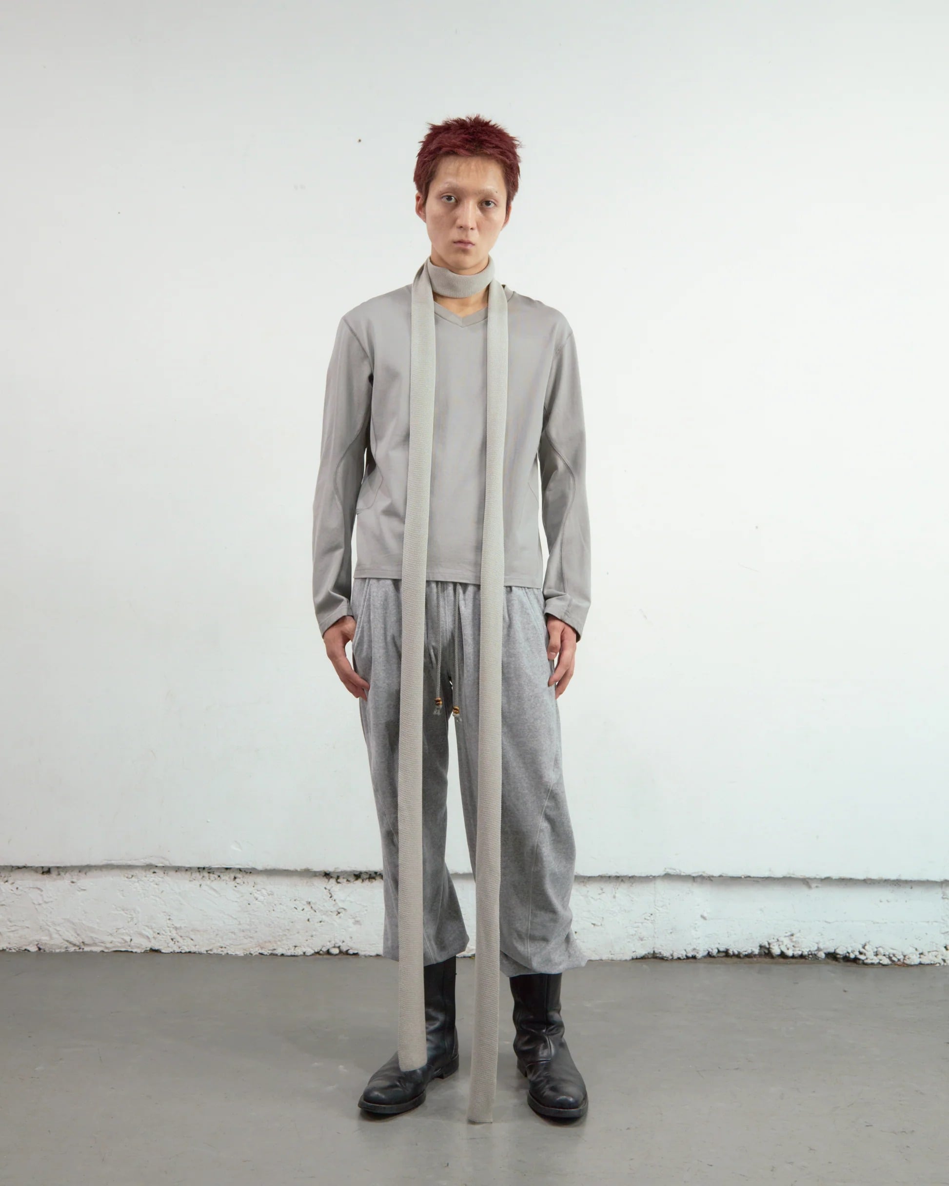 VELOUR 3D TWISTED LOUNGE PANTS NVRFRGT