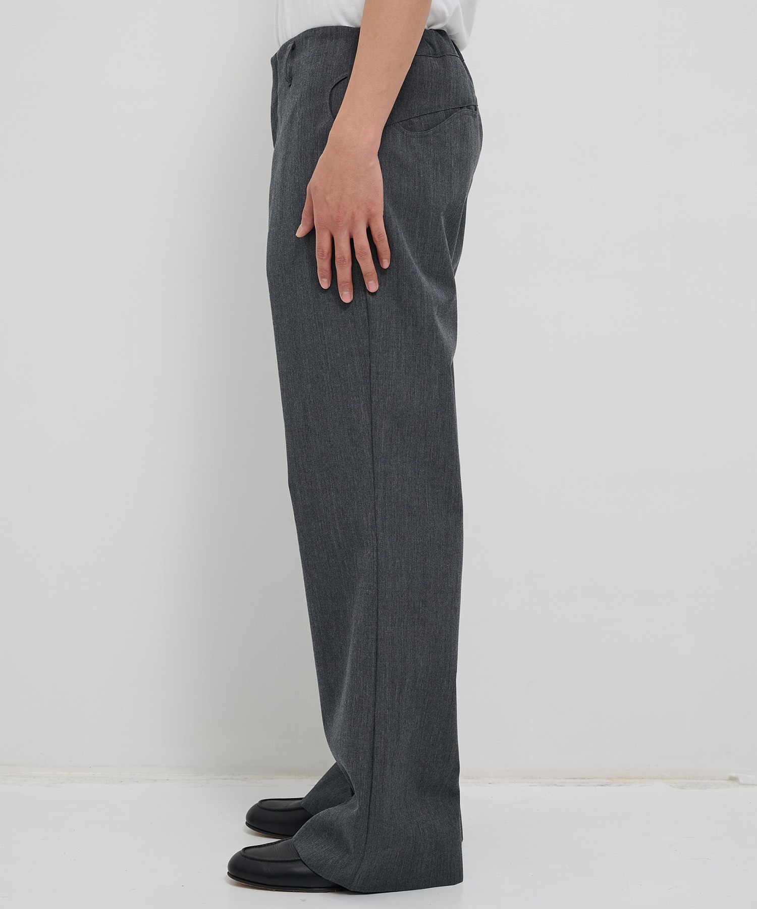 trim fit trousers straight CONZ