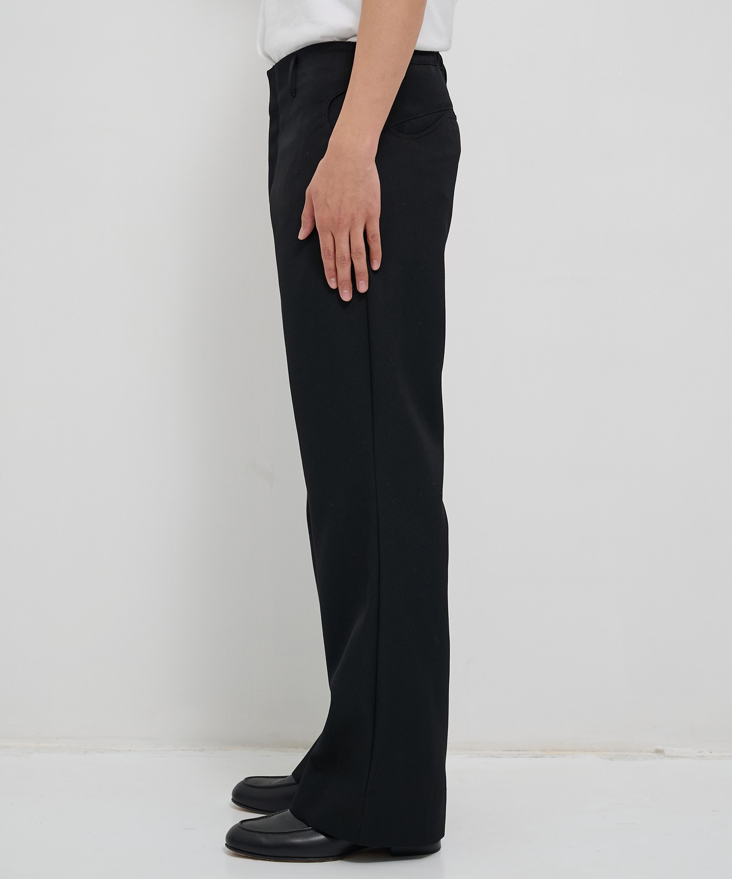 trim fit trousers straight CONZ