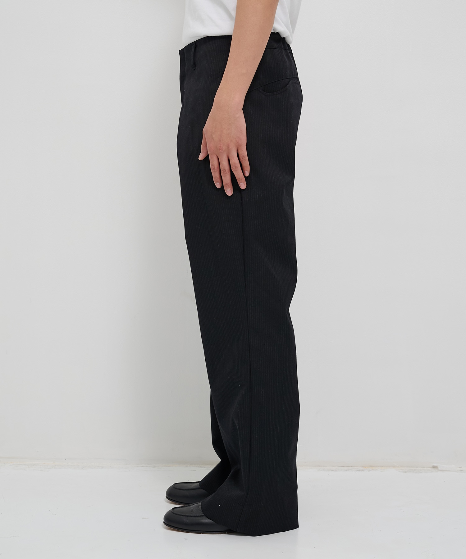 trim fit trousers straight CONZ