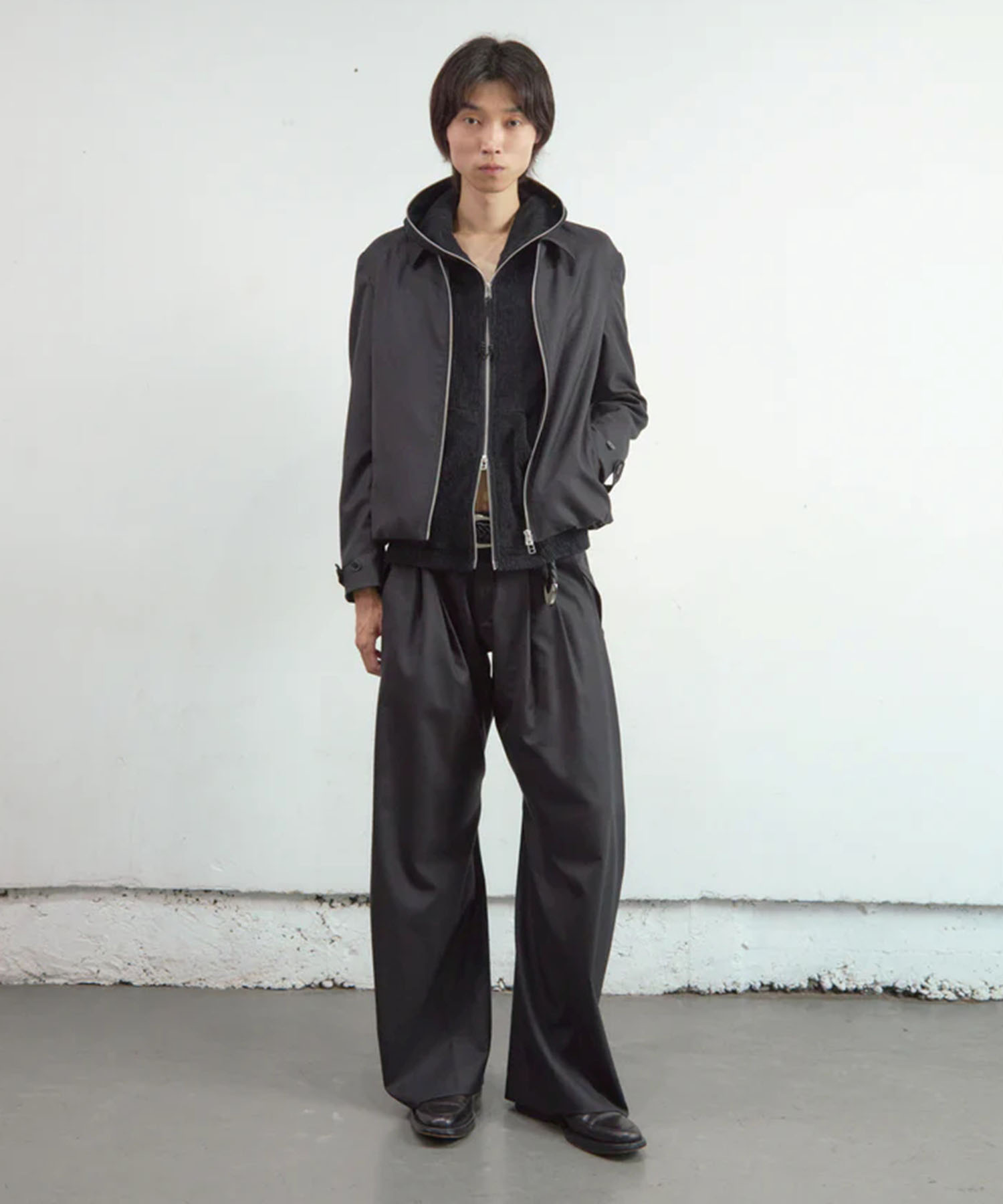 SHORT ZIP UP JACKET NVRFRGT