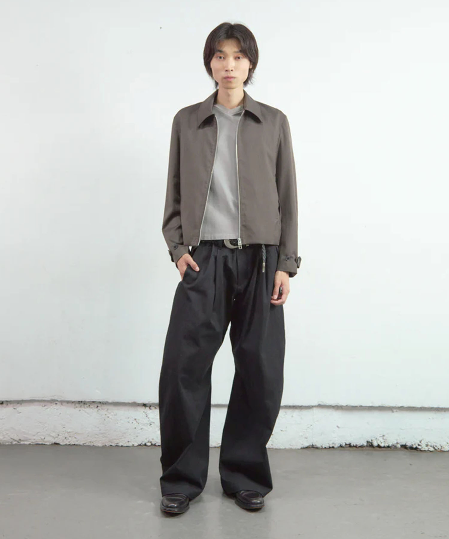 SHORT ZIP UP JACKET NVRFRGT