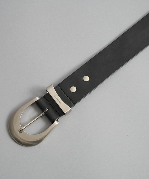 4c LEATHER BELT NVRFRGT