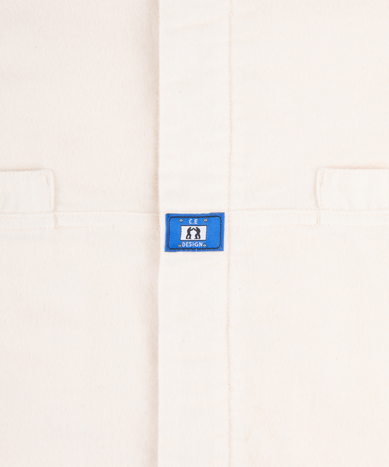 BRUSHED COTTON DESIGN BIG SHIRT C.E.