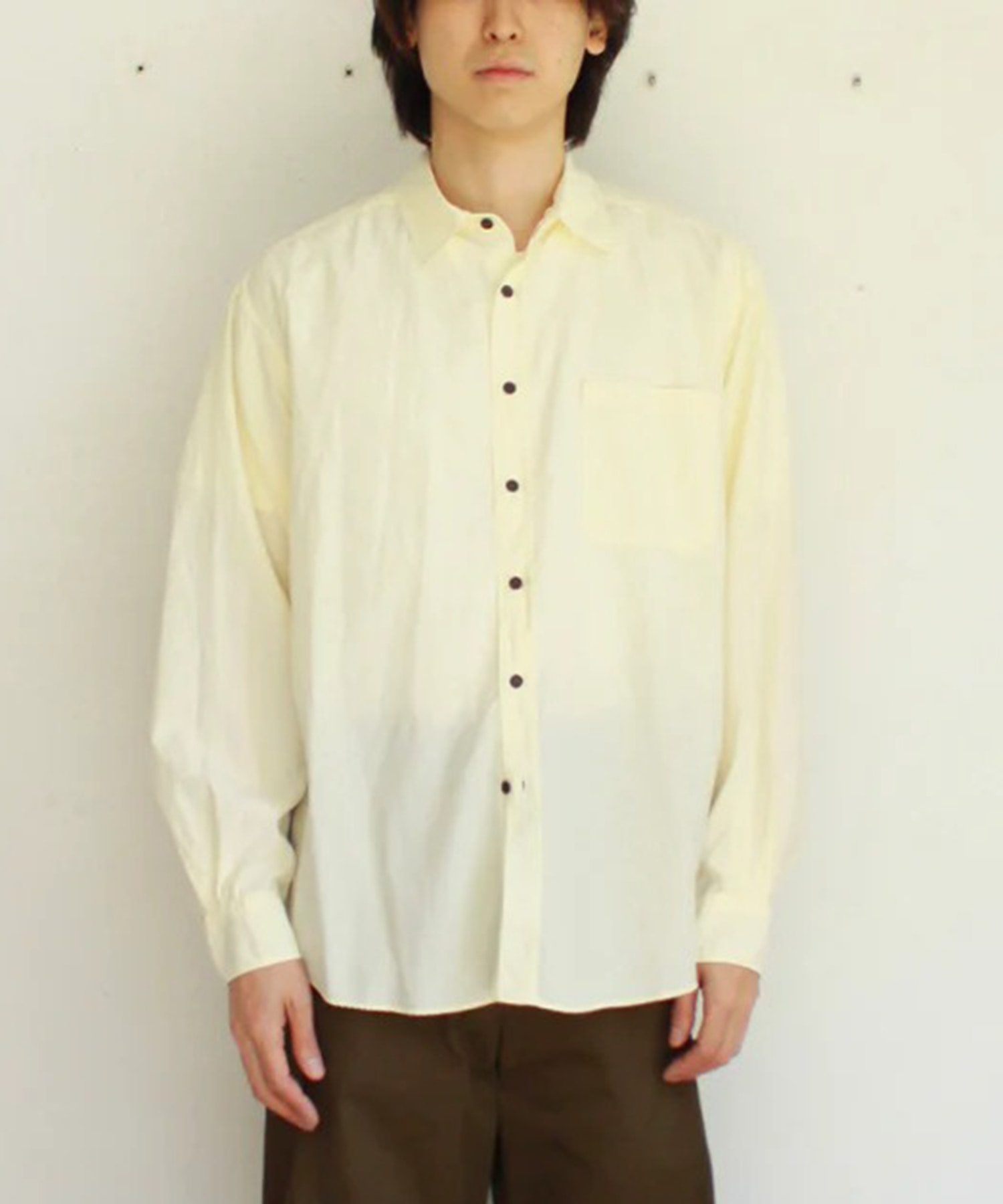 Garment Dyed Dad Shirts YLW soe