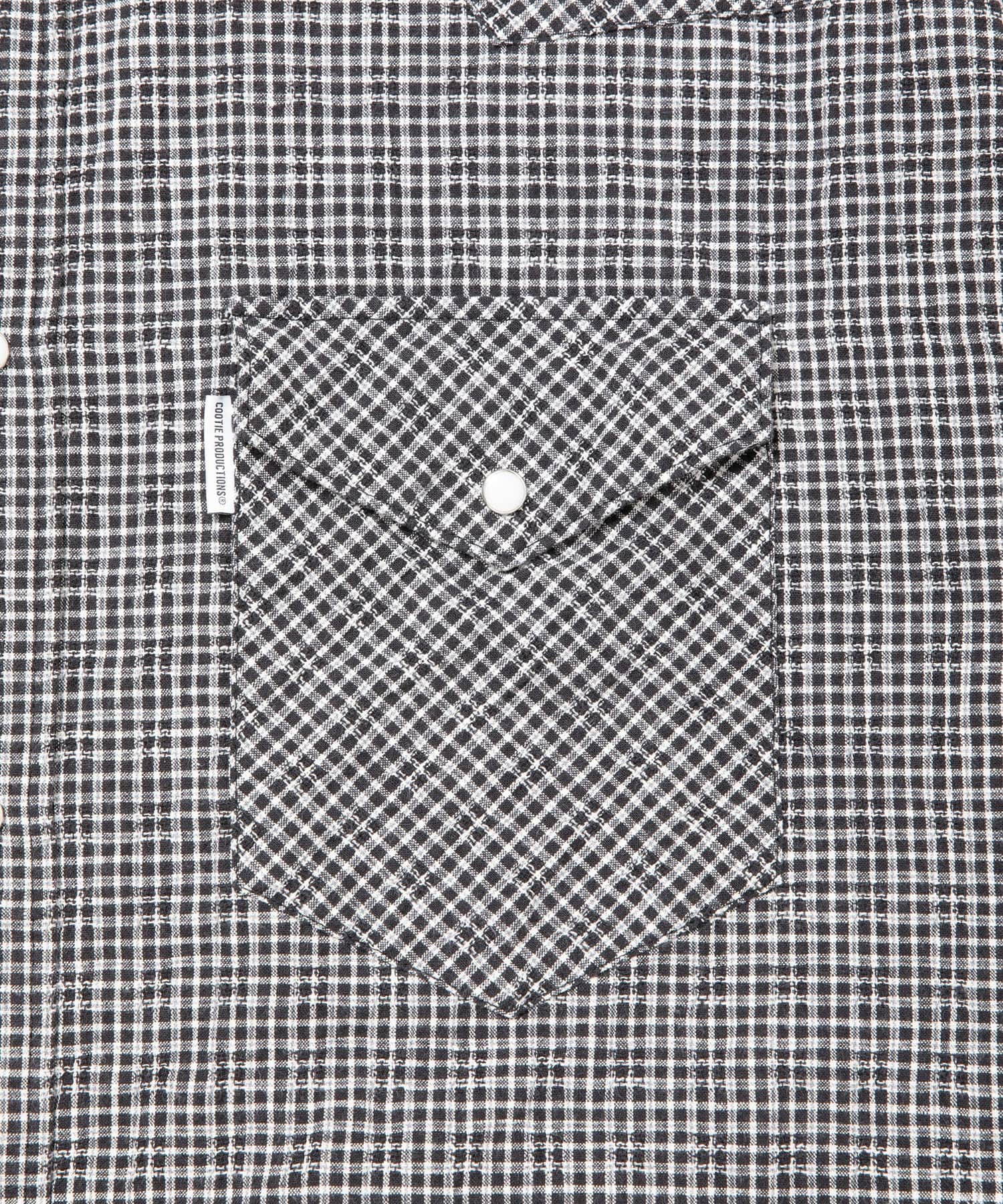 Dobby Gingham Check L/S Western Shirt COOTIE PRODUCTIONS