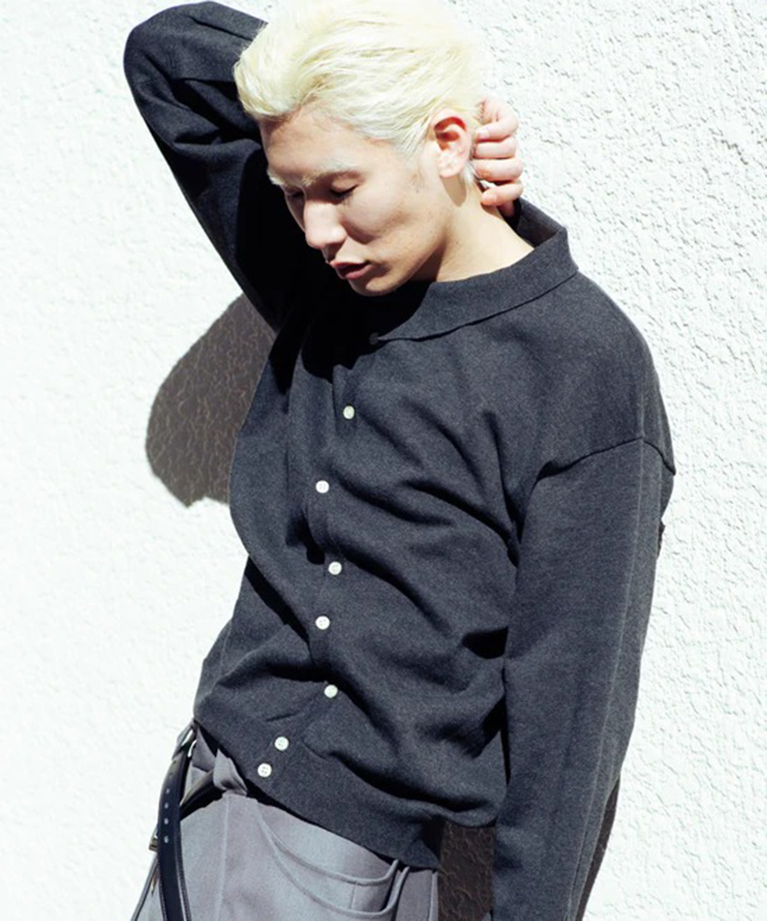 CURVED CARDIGAN GOAT ESSENCE