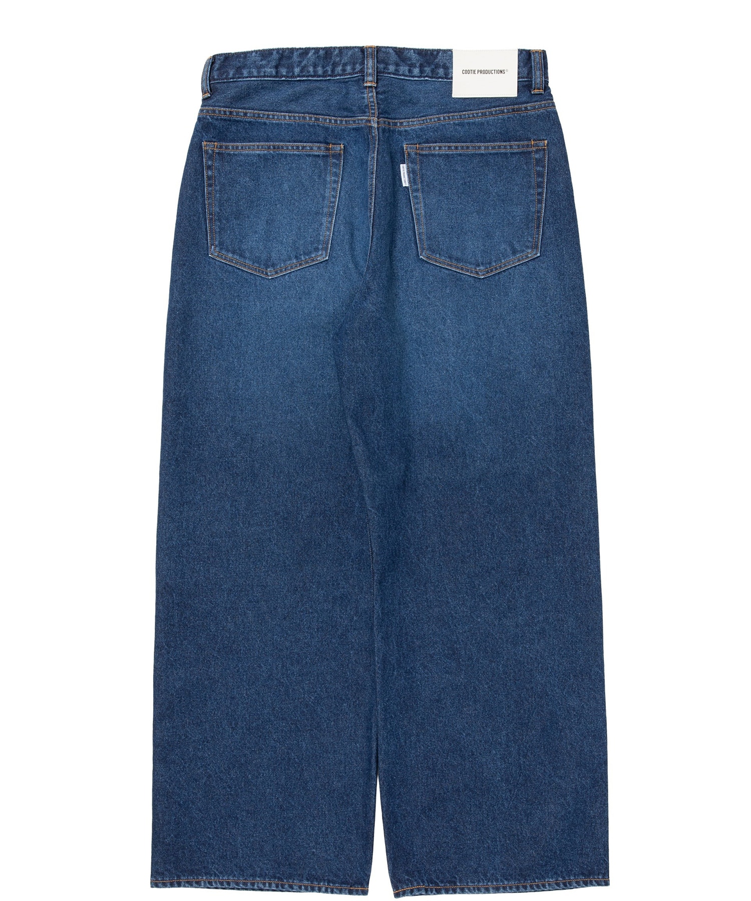 12.5oz Denim 5 Pocket Square Leg Pants COOTIE PRODUCTIONS