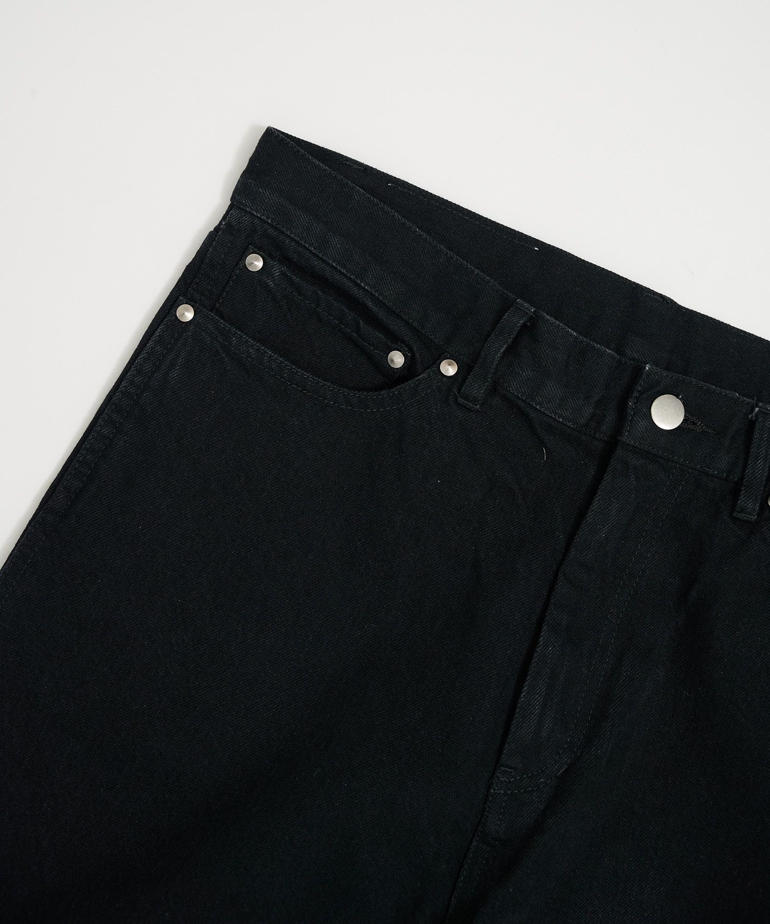straight leg jeans black black CONZ