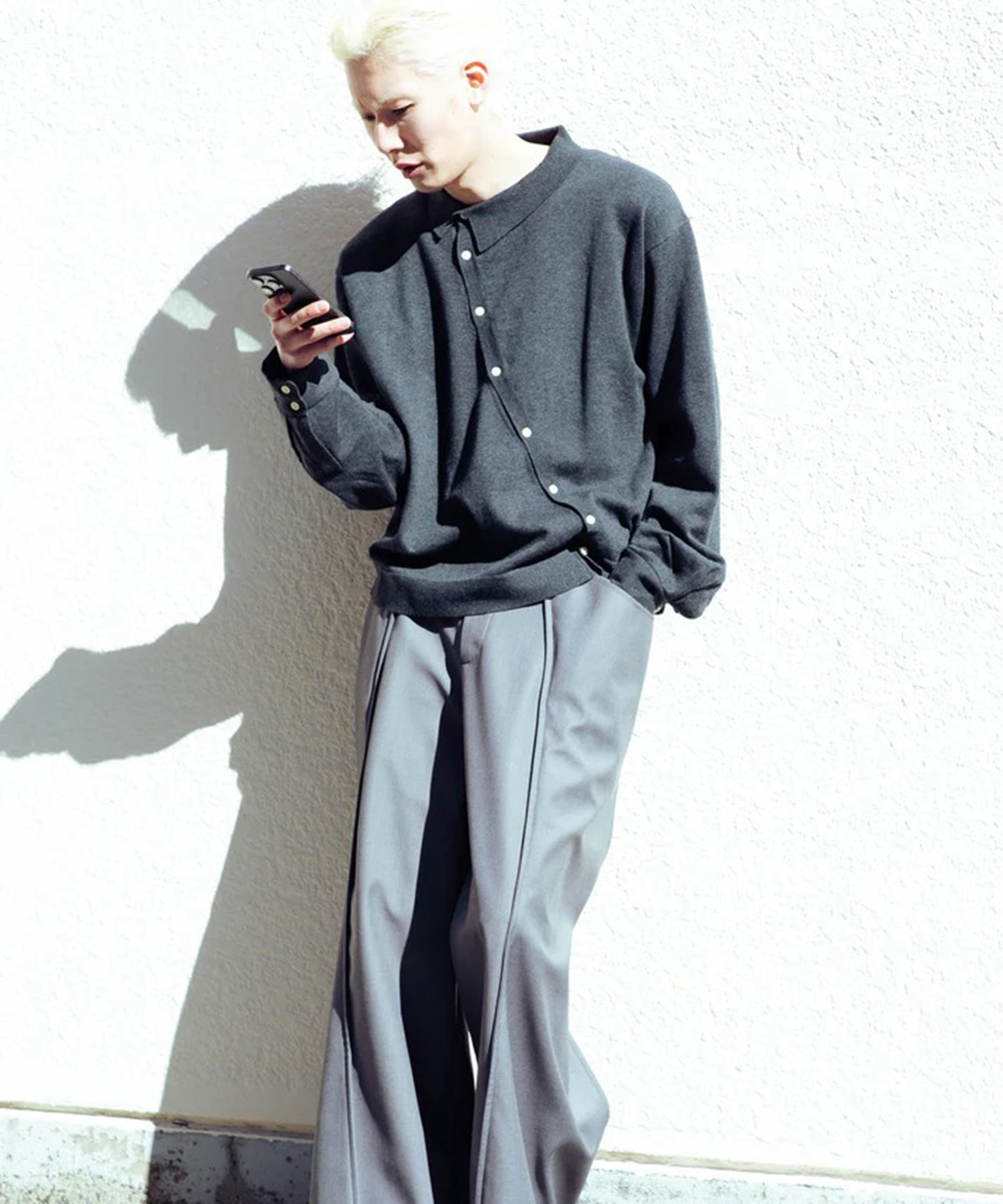 DOUBLE POCKETS WIDE PANTS GOAT ESSENCE