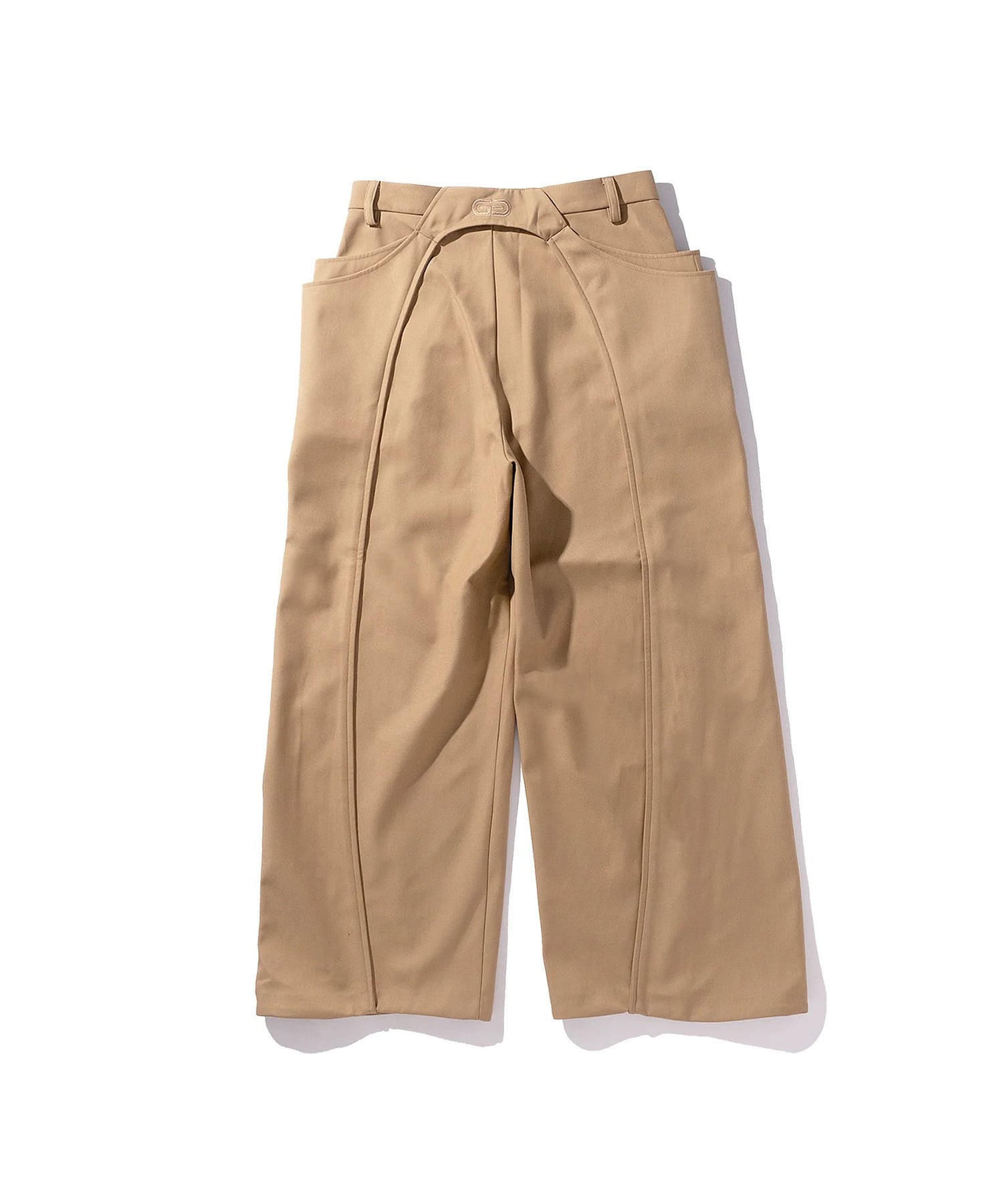 DOUBLE POCKETS WIDE PANTS GOAT ESSENCE
