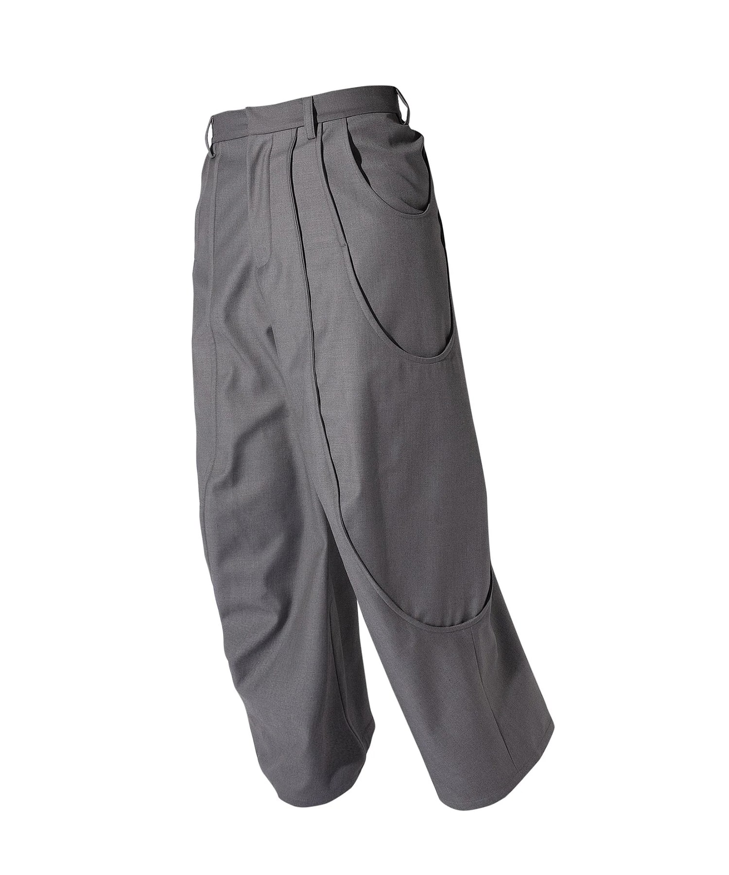 TUCK CURVE WIDE PANTS GOAT ESSENCE