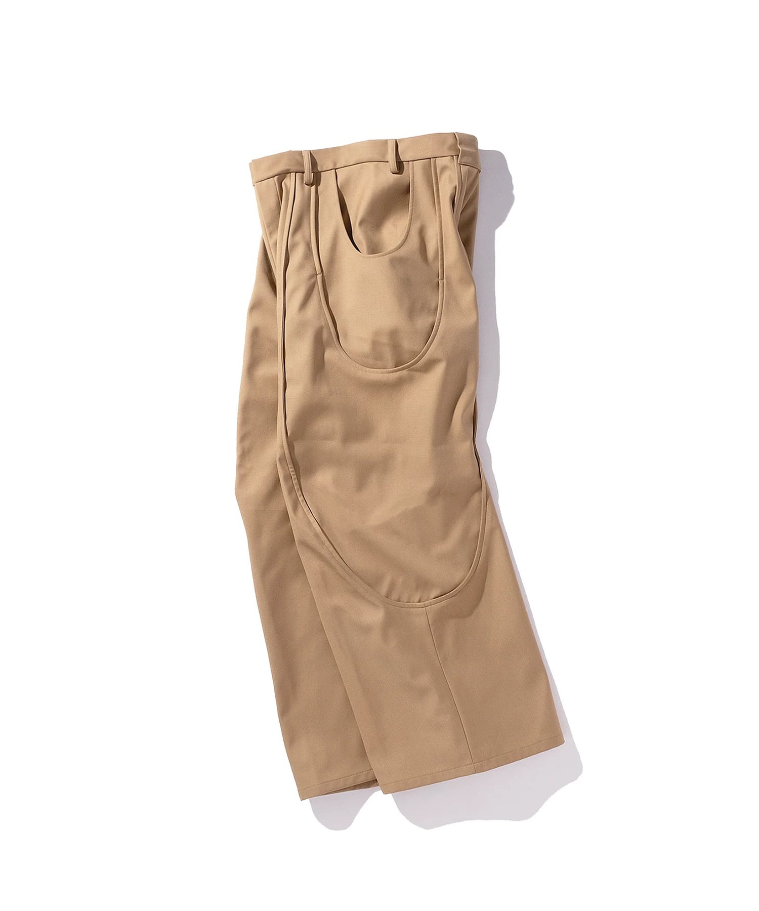 TUCK CURVE WIDE PANTS GOAT ESSENCE