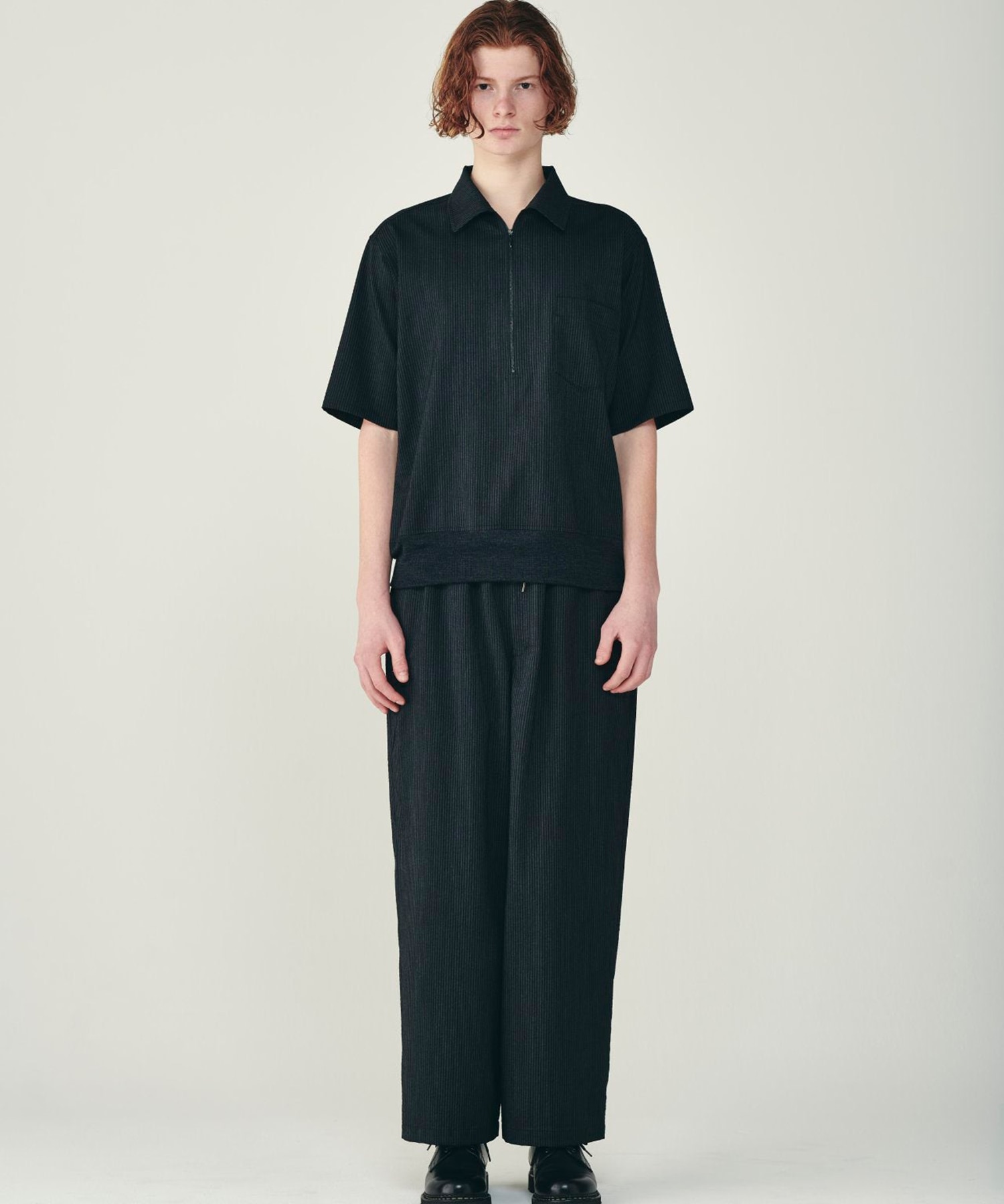WIDE CYLINDER FIT EASY PANTS MARKAWARE/marka