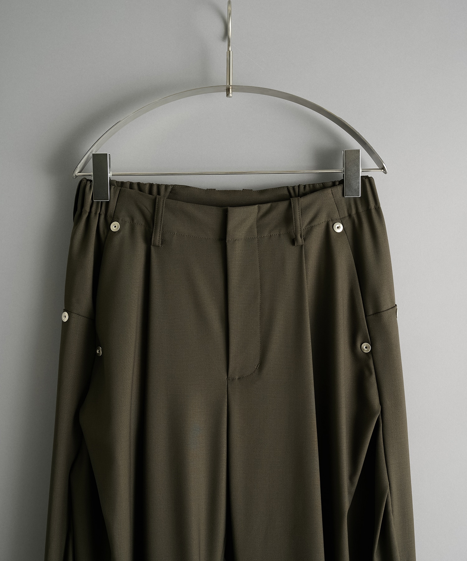 summer carve leg trousers super 110 CONZ