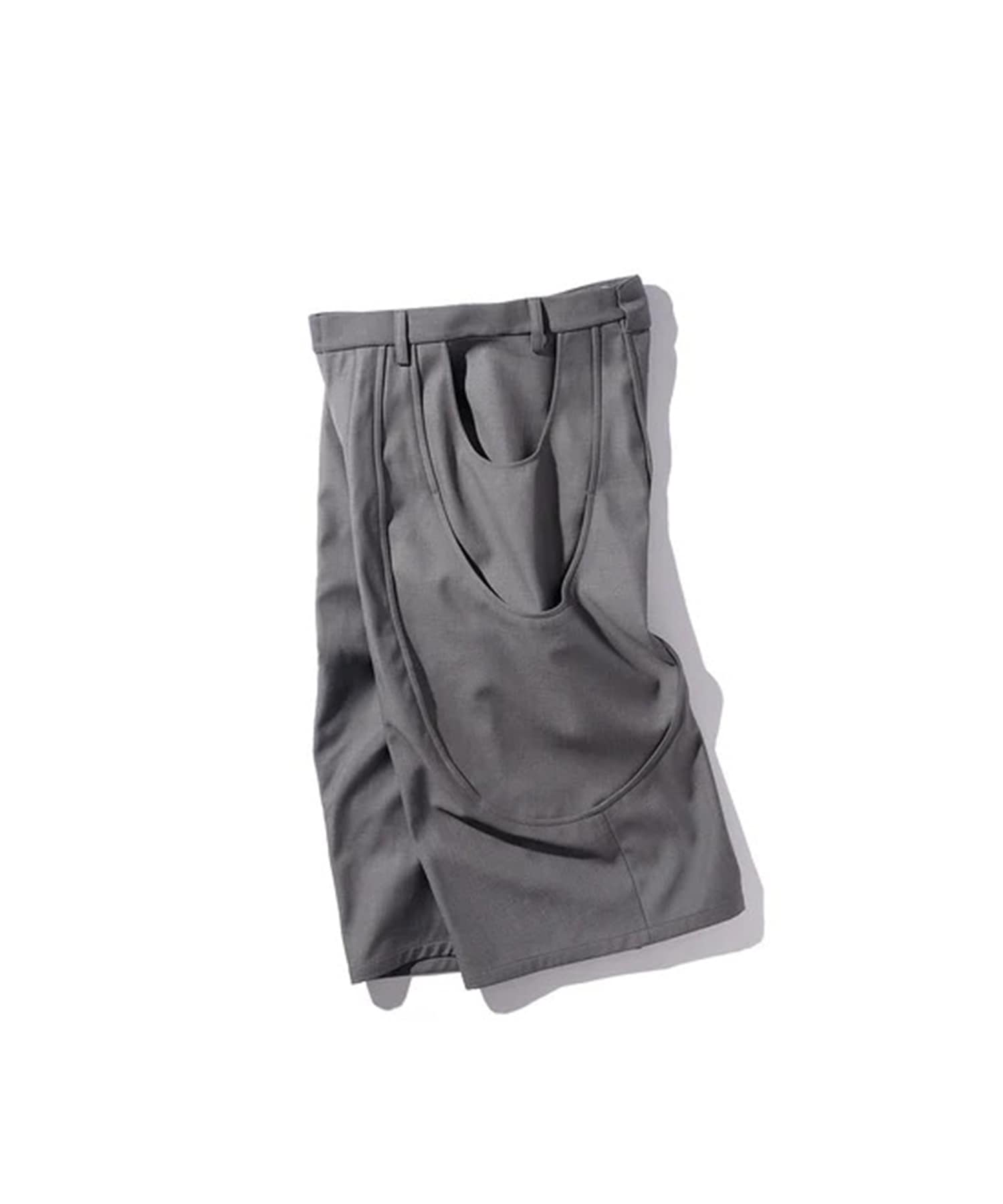 TUCK CURVE WIDE SHORTS GOAT ESSENCE