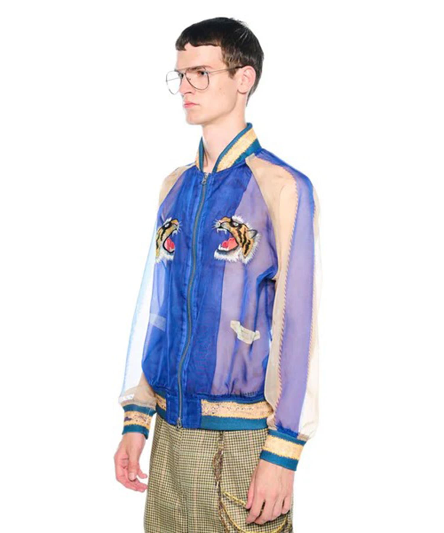 Skeleton Printed Souvenir Jacket TOLQ