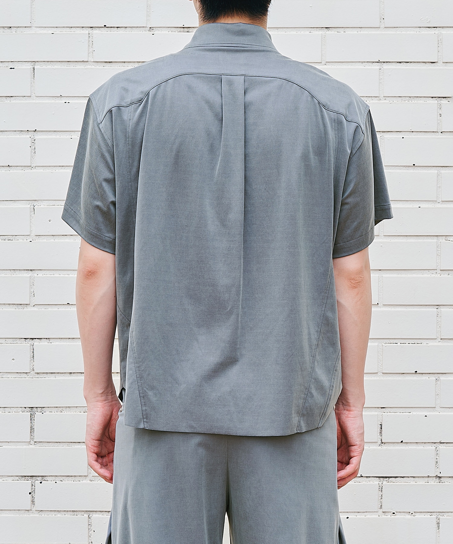 panel short sleeve shirt CONZ