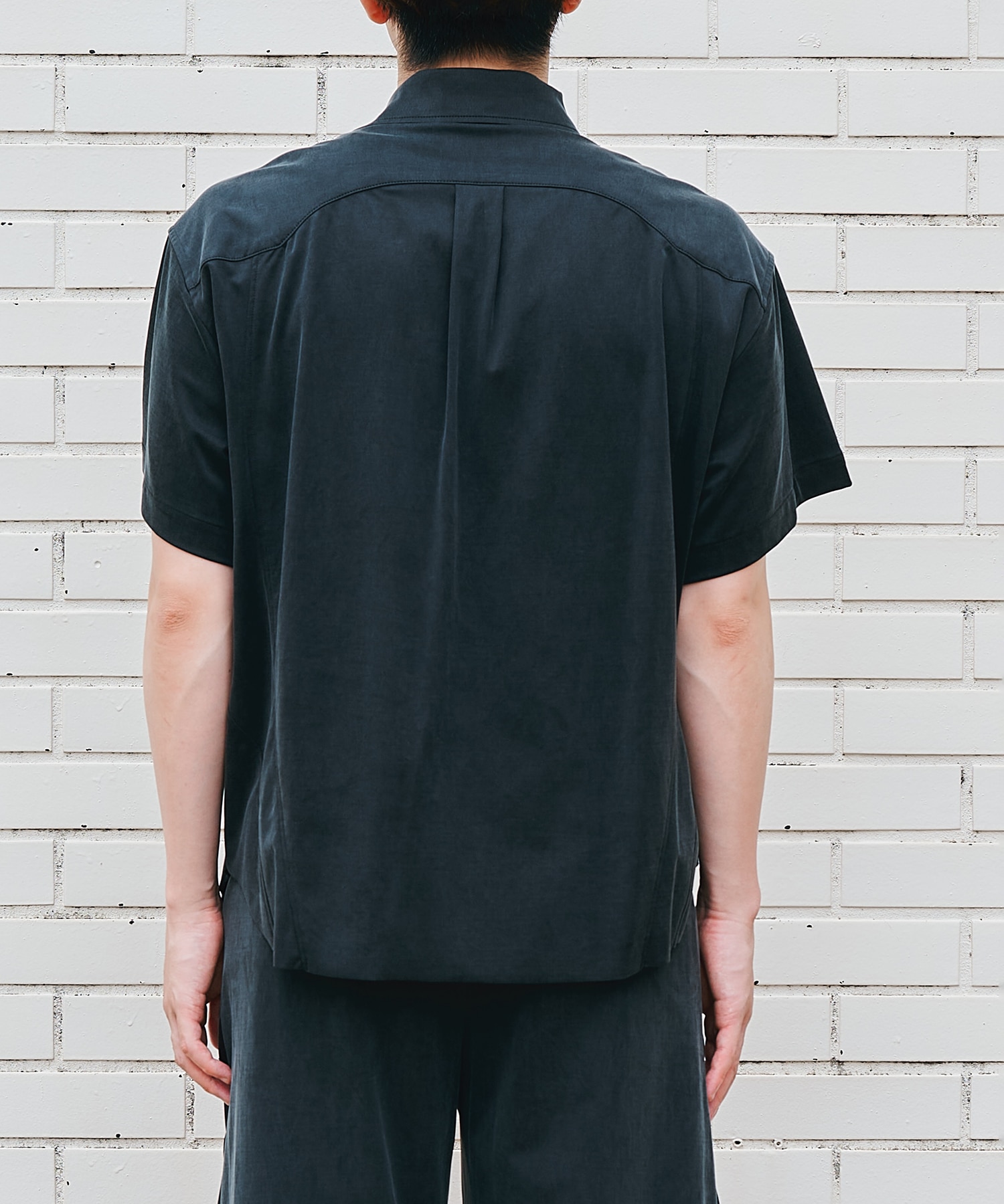 panel short sleeve shirt CONZ