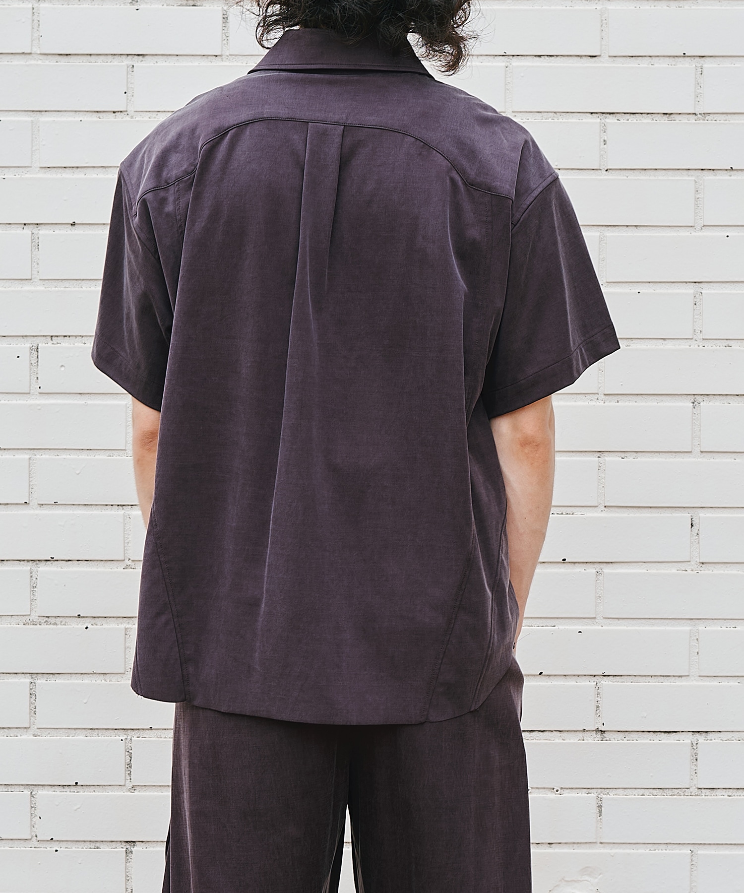 panel short sleeve shirt CONZ