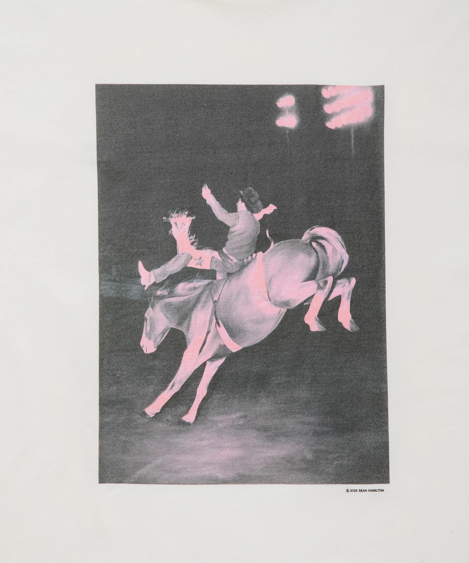 PRINT S/S TEE (PINK14) COOTIE PRODUCTIONS