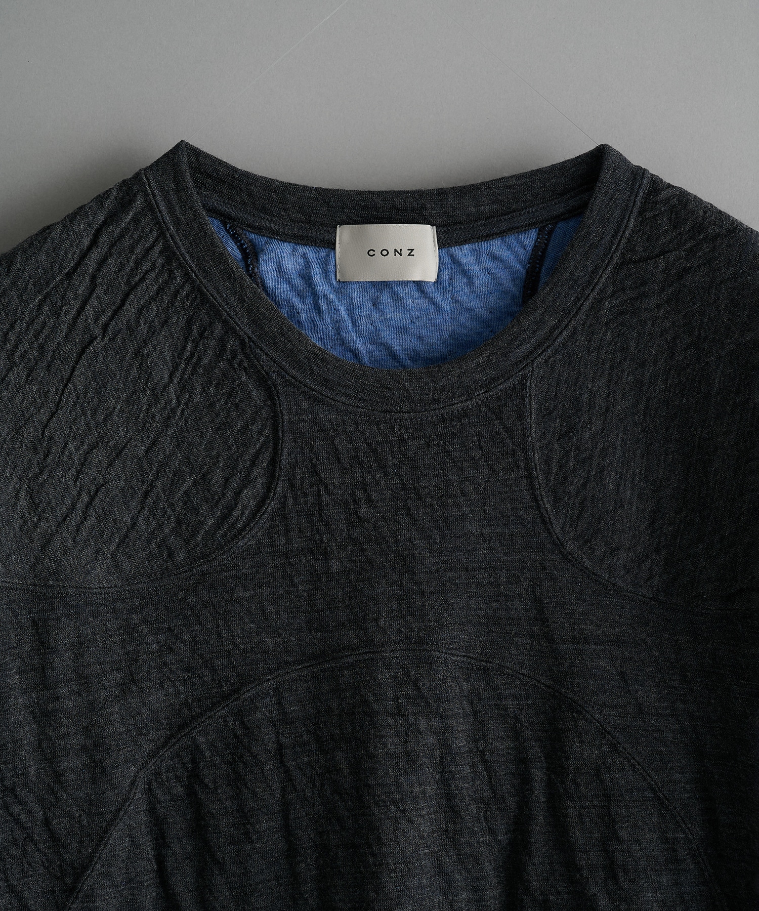panel short sleeve tee bonded jersey CONZ