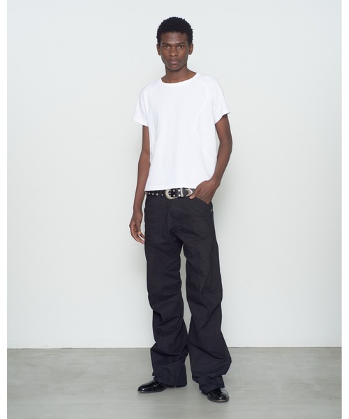 PANNELD HALF SLEEVE T-SHIRT NVRFRGT