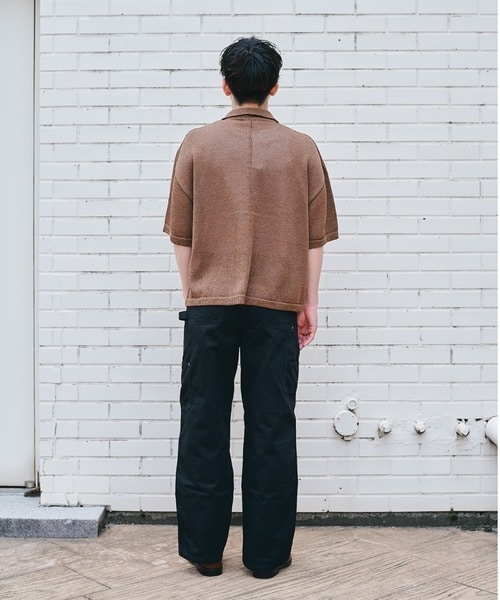 WASHI OPEN COLLAR SHIRTS KNIT alvana