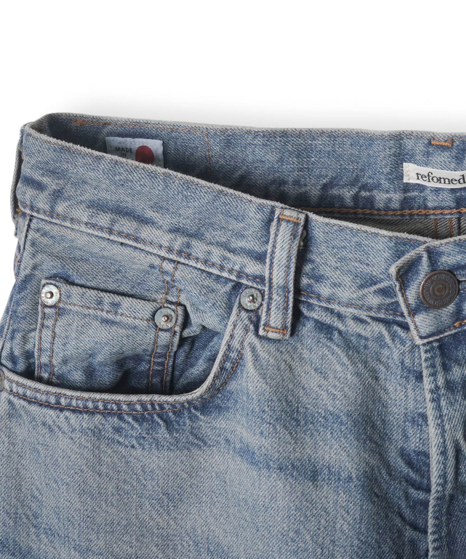 FRESH MAN DENIM WIDE PANTS by EDWIN　USED 