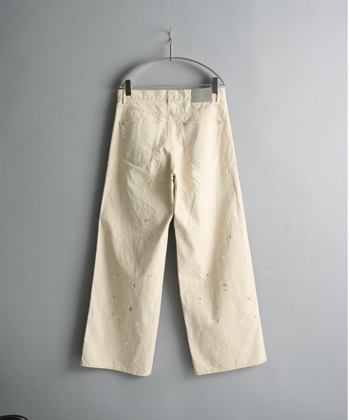loose fit duck pants 3color paint CONZ