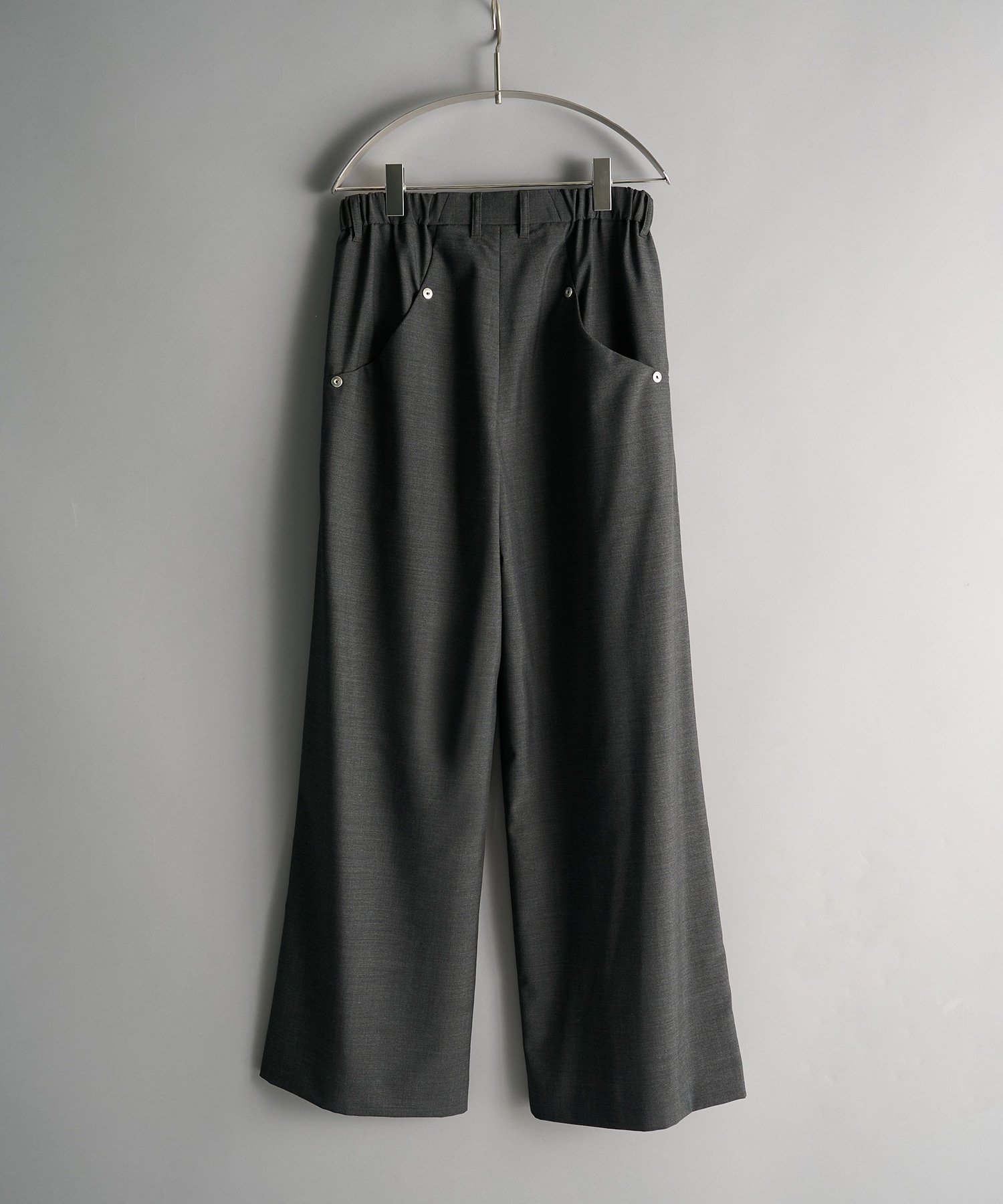 double pleated wide leg trousers CONZ