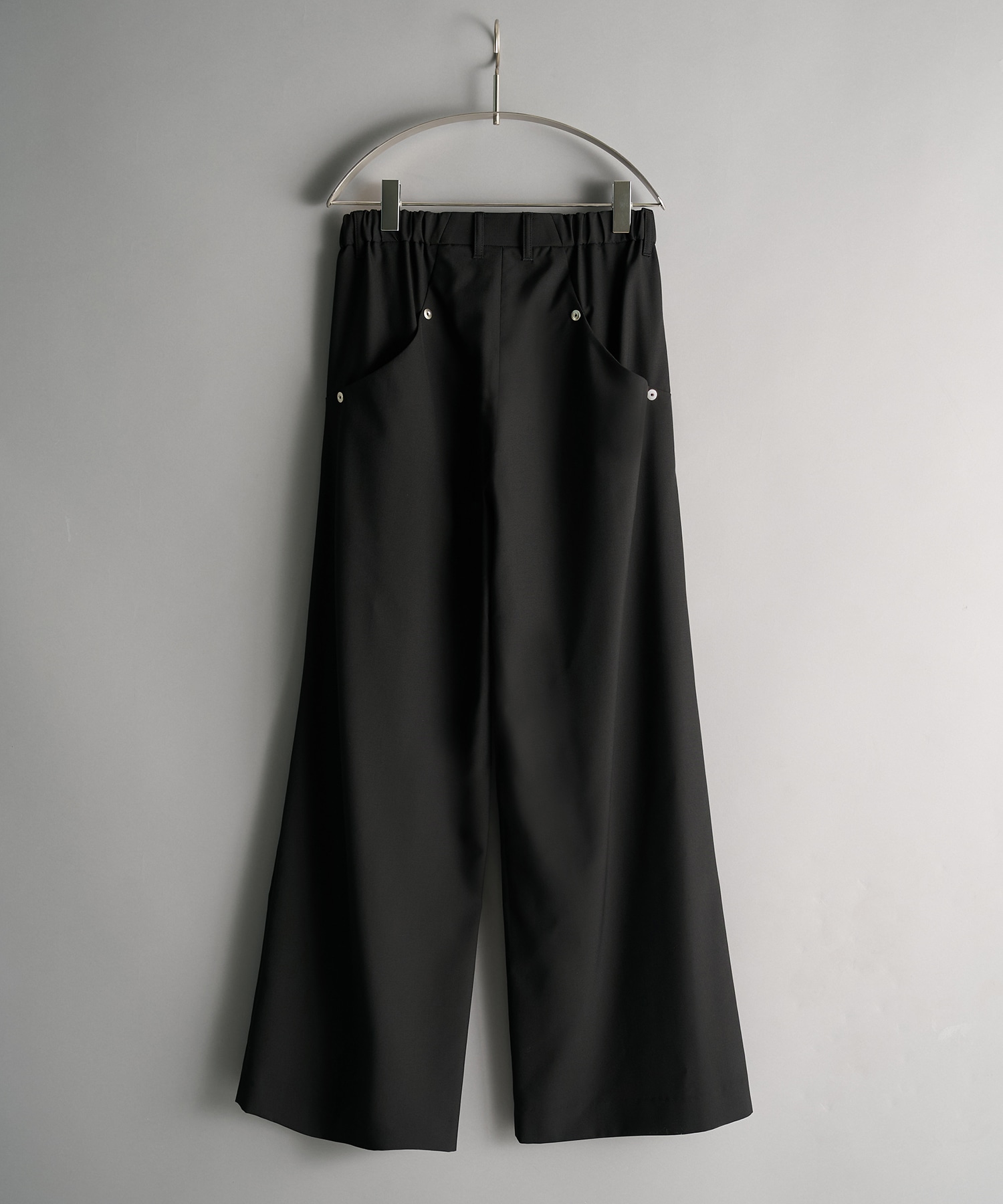 double pleated wide leg trousers CONZ