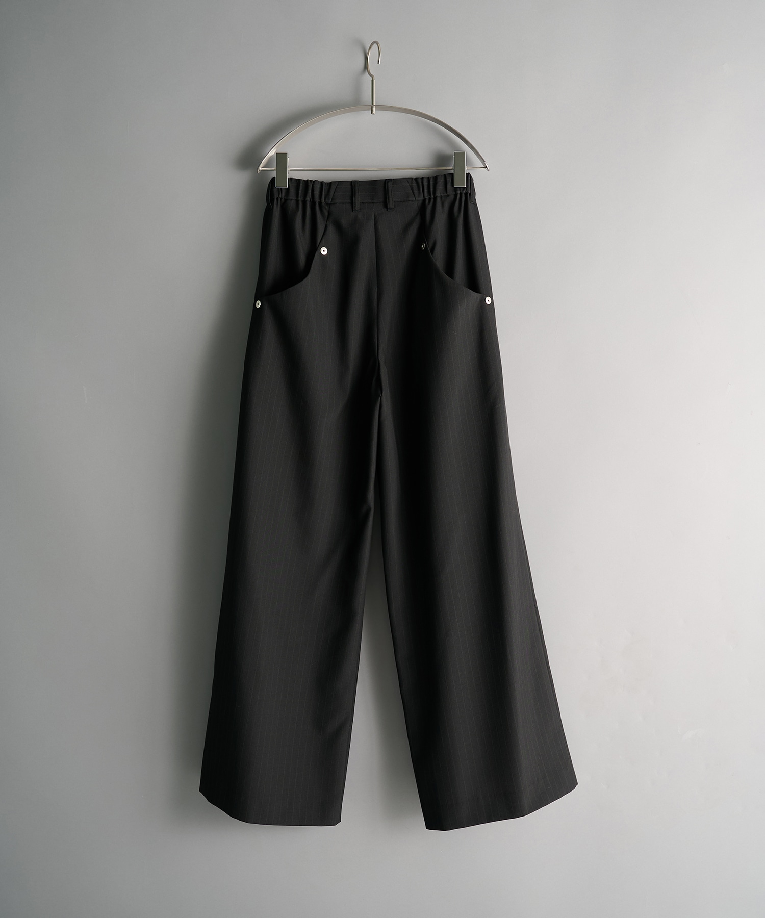 double pleated wide leg trousers CONZ