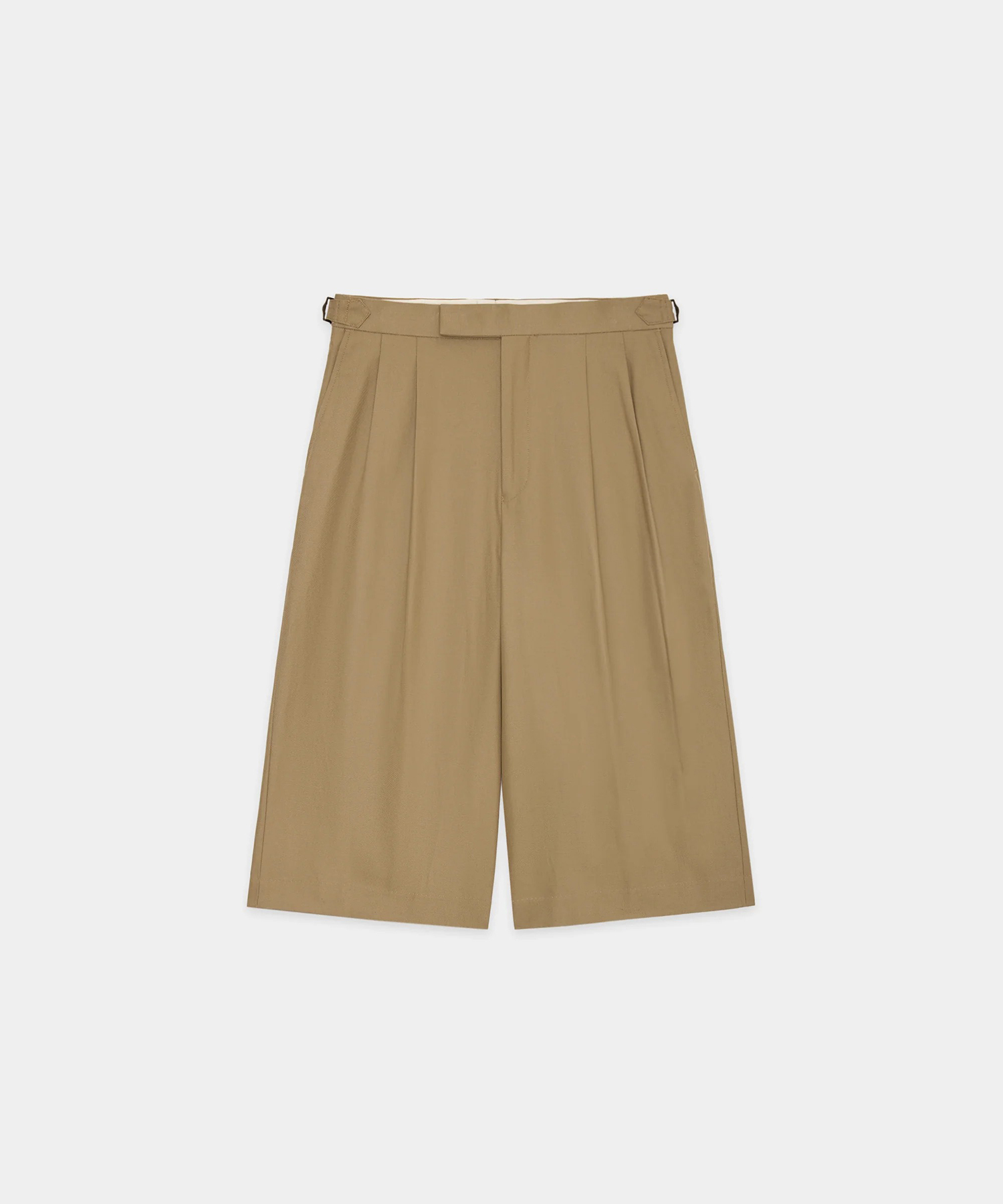 TWO TUCK CROPPED TROUSERS CONZ