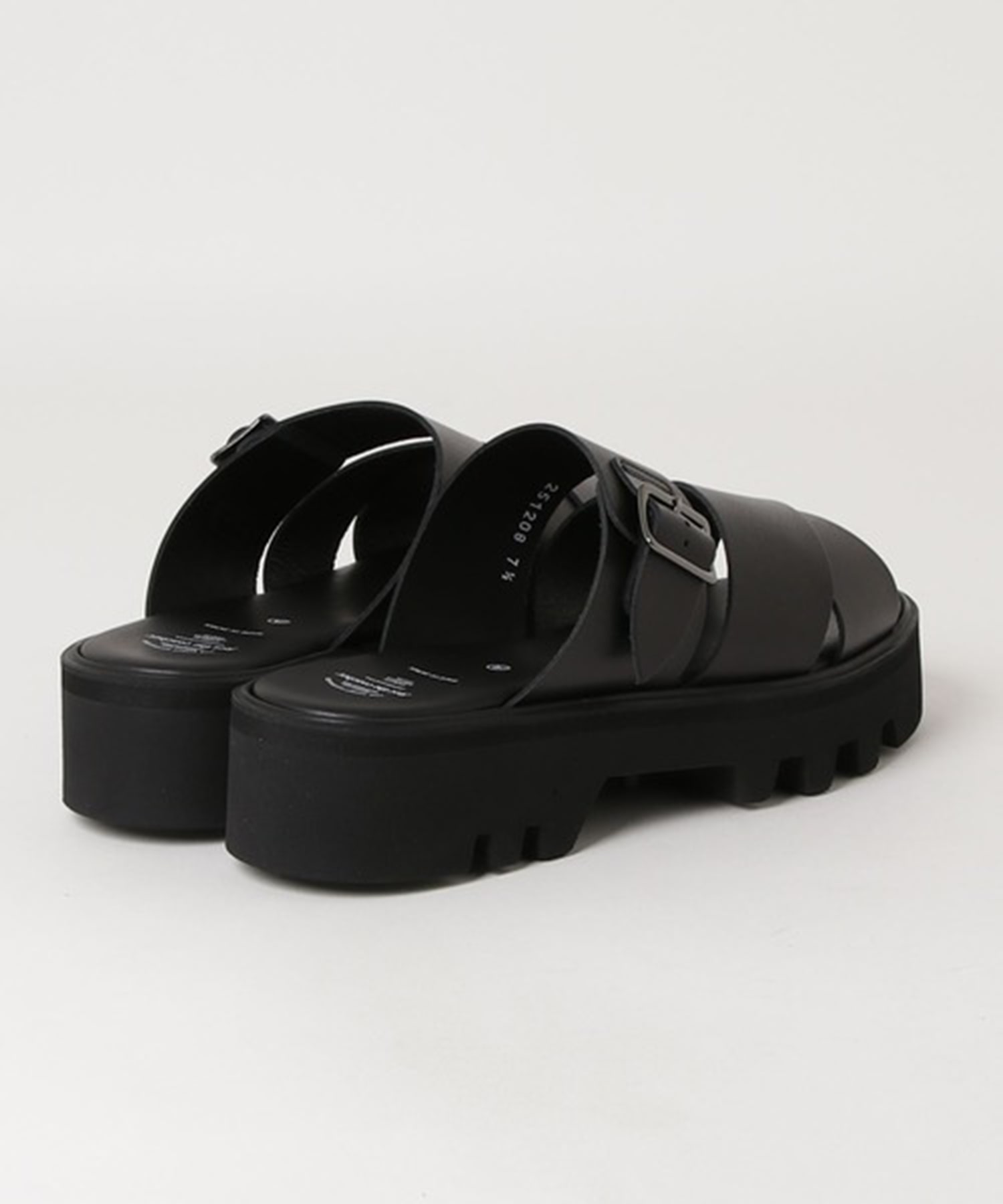 CROSS BELT SANDALS TWETY SOLE foot the coacher