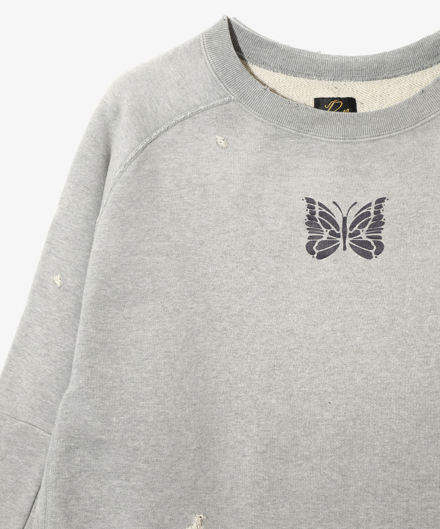 Deconstructed Sweat Shirt Needles