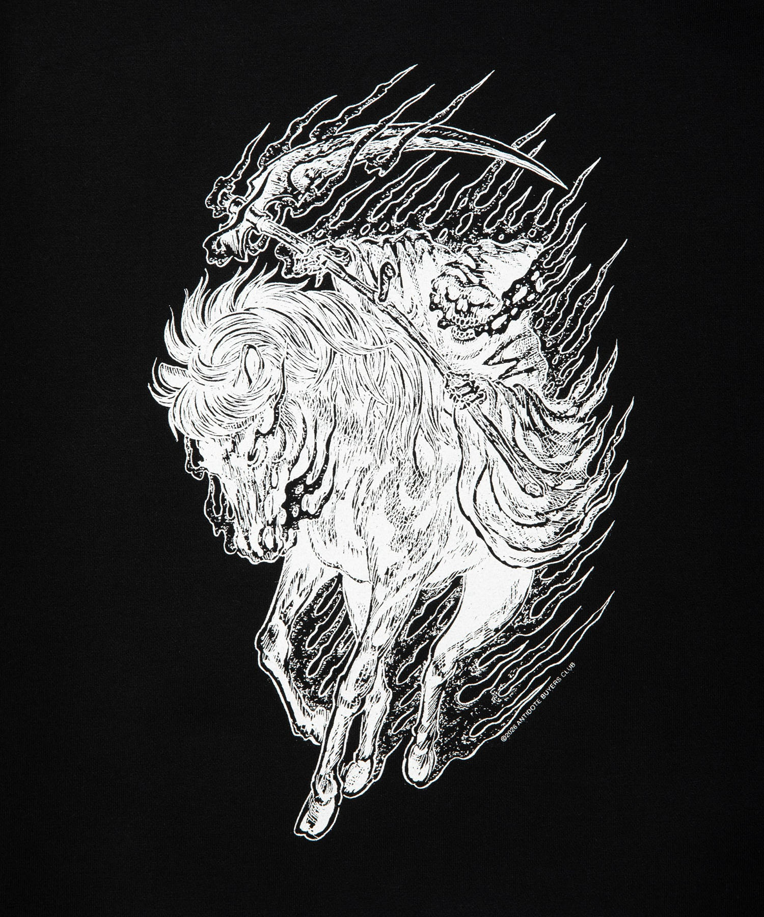 ASIC Crewneck Sweat Shirt Reaper Antidote BUYERS CLUB