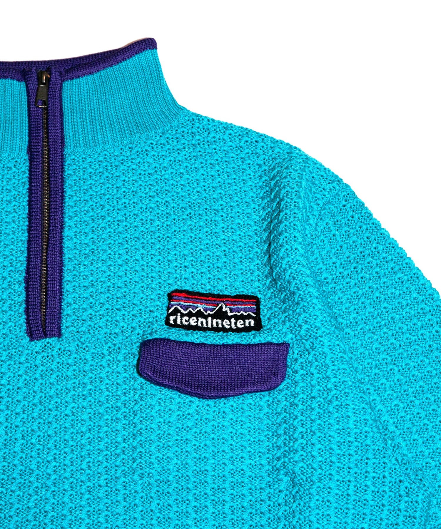 MOUNTAIN KNITTING PULLOVER RICE NINE TEN