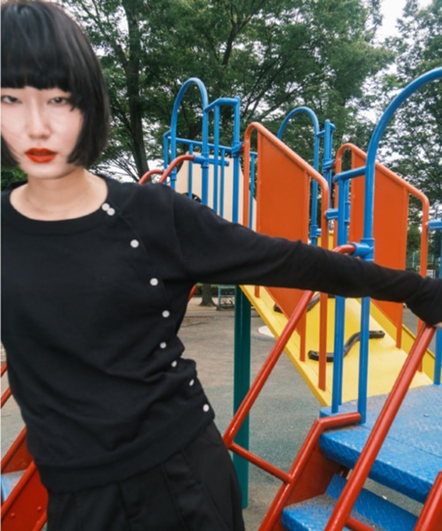 FENCE KNIT LS GOAT ESSENCE