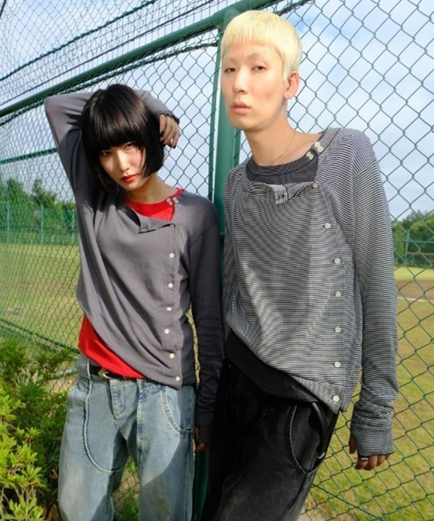 FENCE KNIT LS GOAT ESSENCE